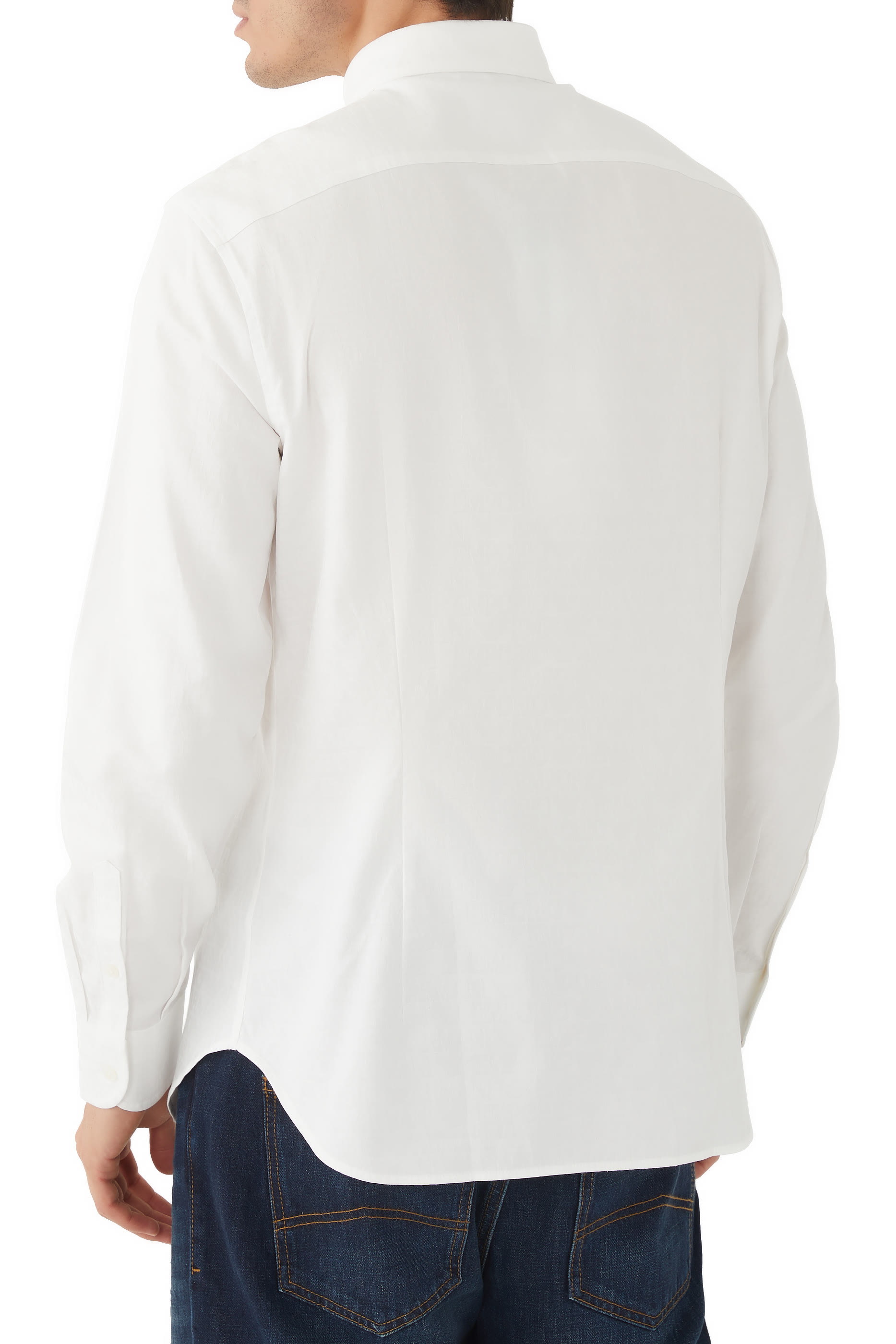 All-over Jacquard Logo Shirt