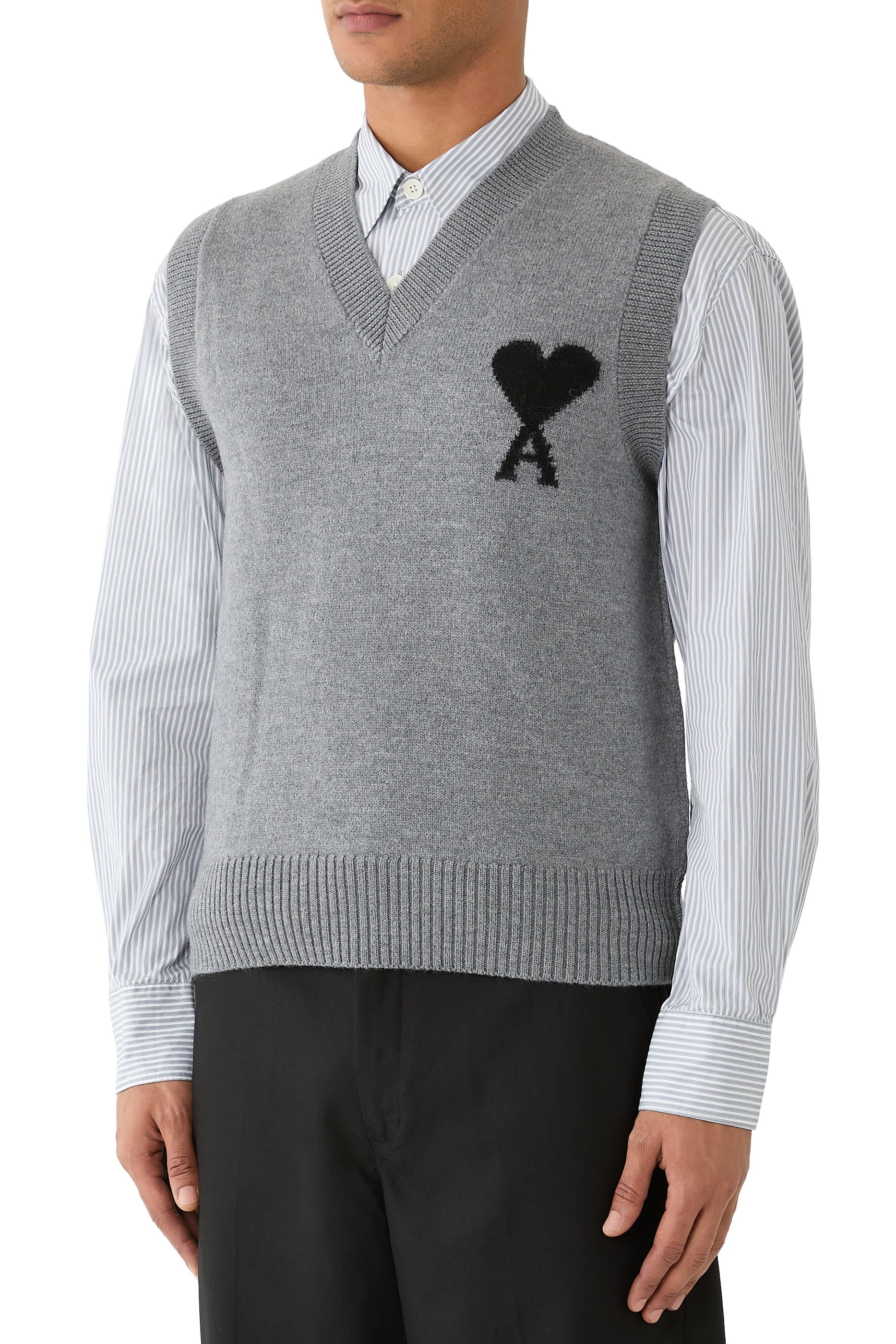 Sleeveless Wool Sweater 
