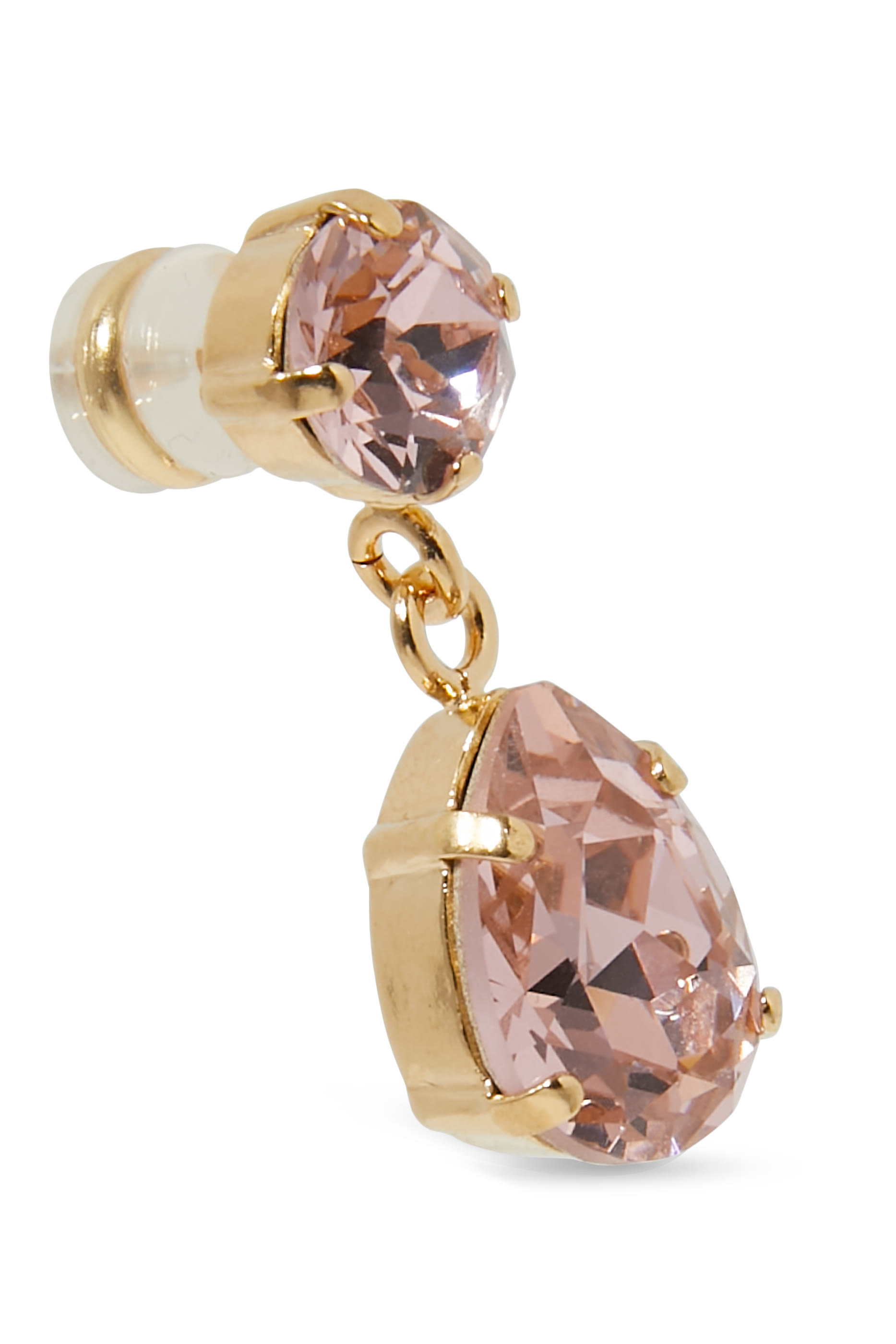 Mini Drop Earrings, 18K Gold Plating & Swarovski Crystals