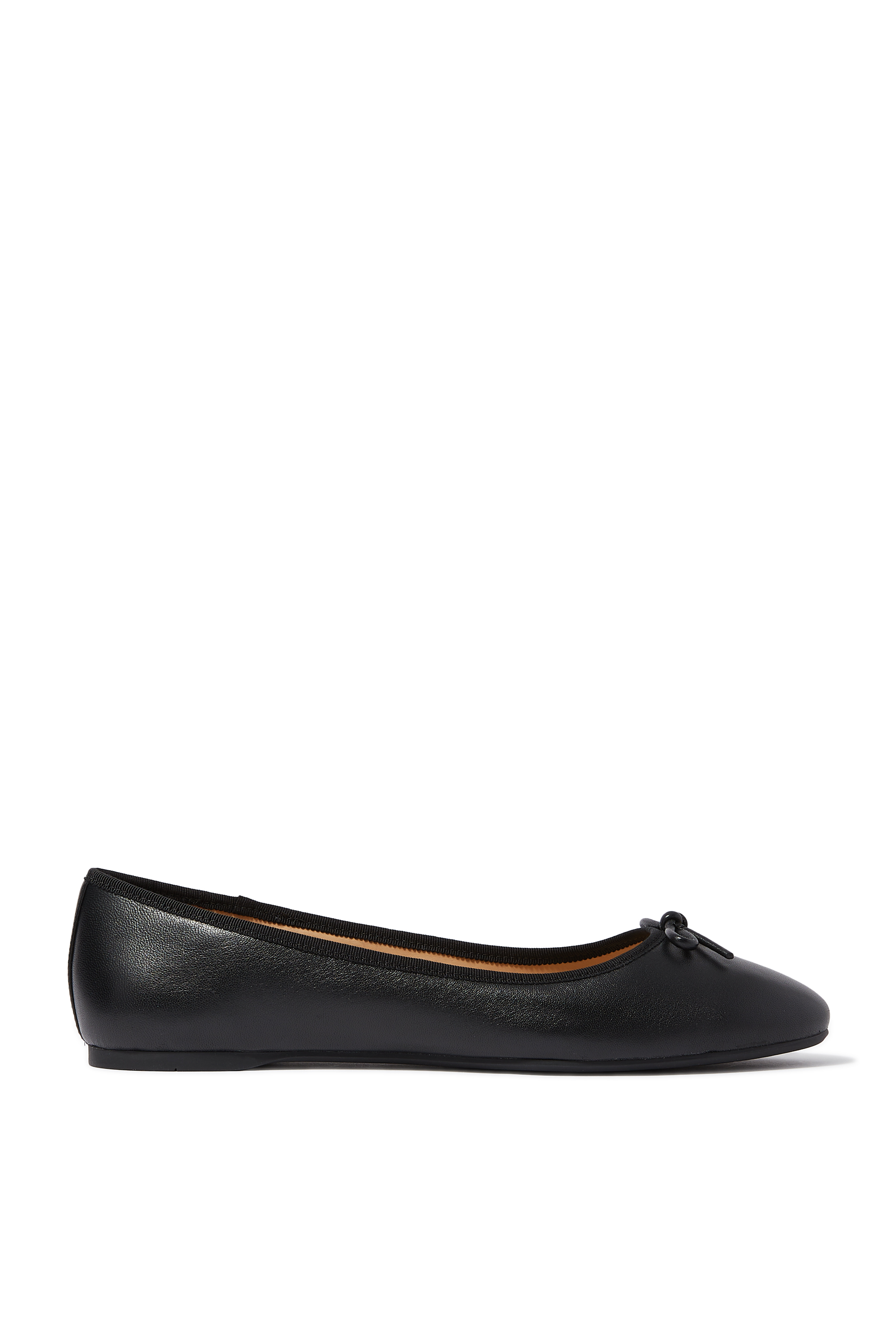 Abigail Leather Ballerina Flats