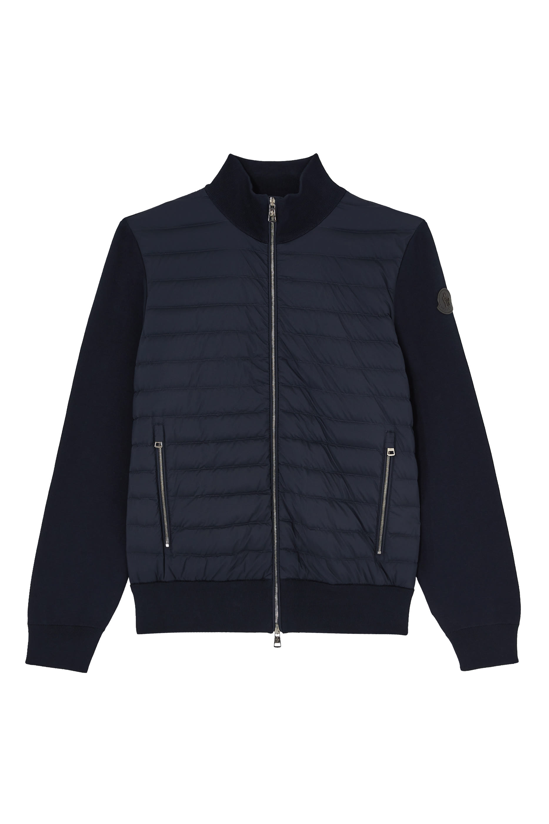 Quilted Tricot Cardigan