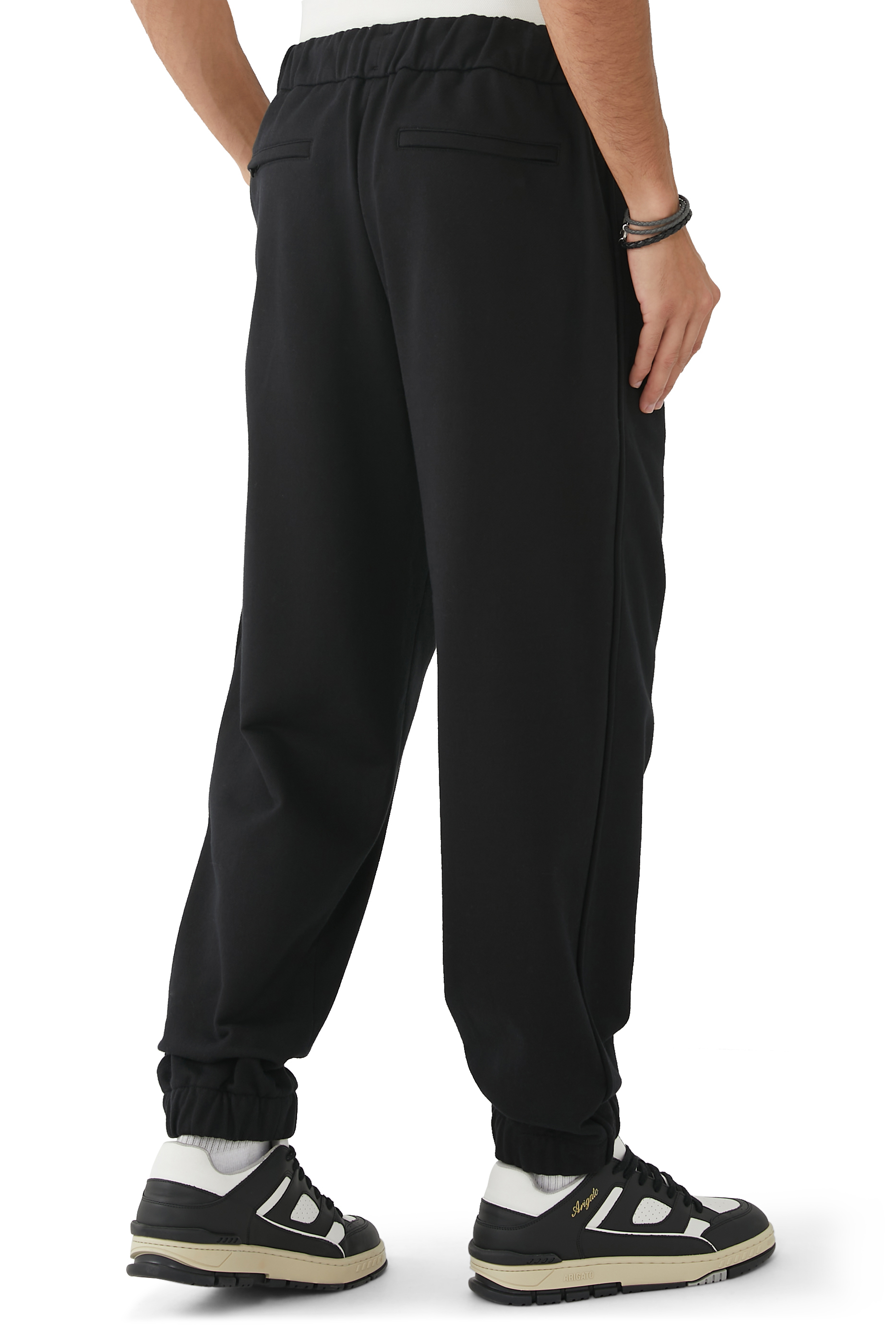 Loose-Fit Cotton Sweatpants