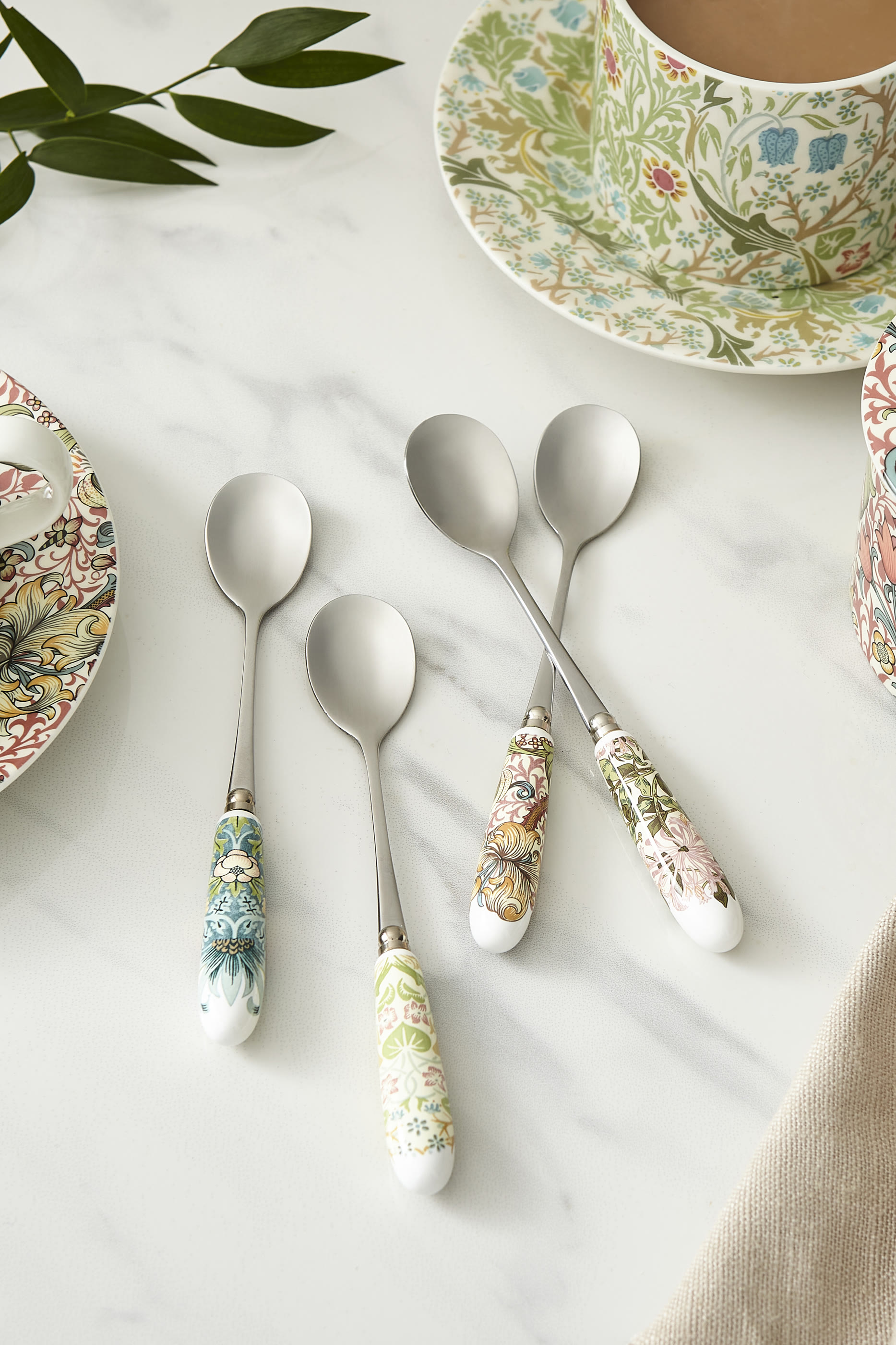 Morris & Co Pastry Teaspoons, Set of Four