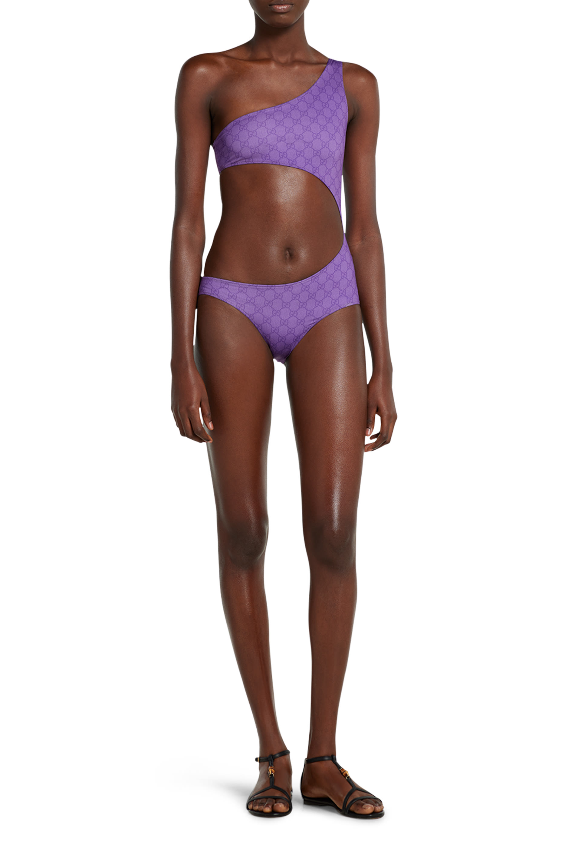 GG Stretch Jersey Swimsuit 