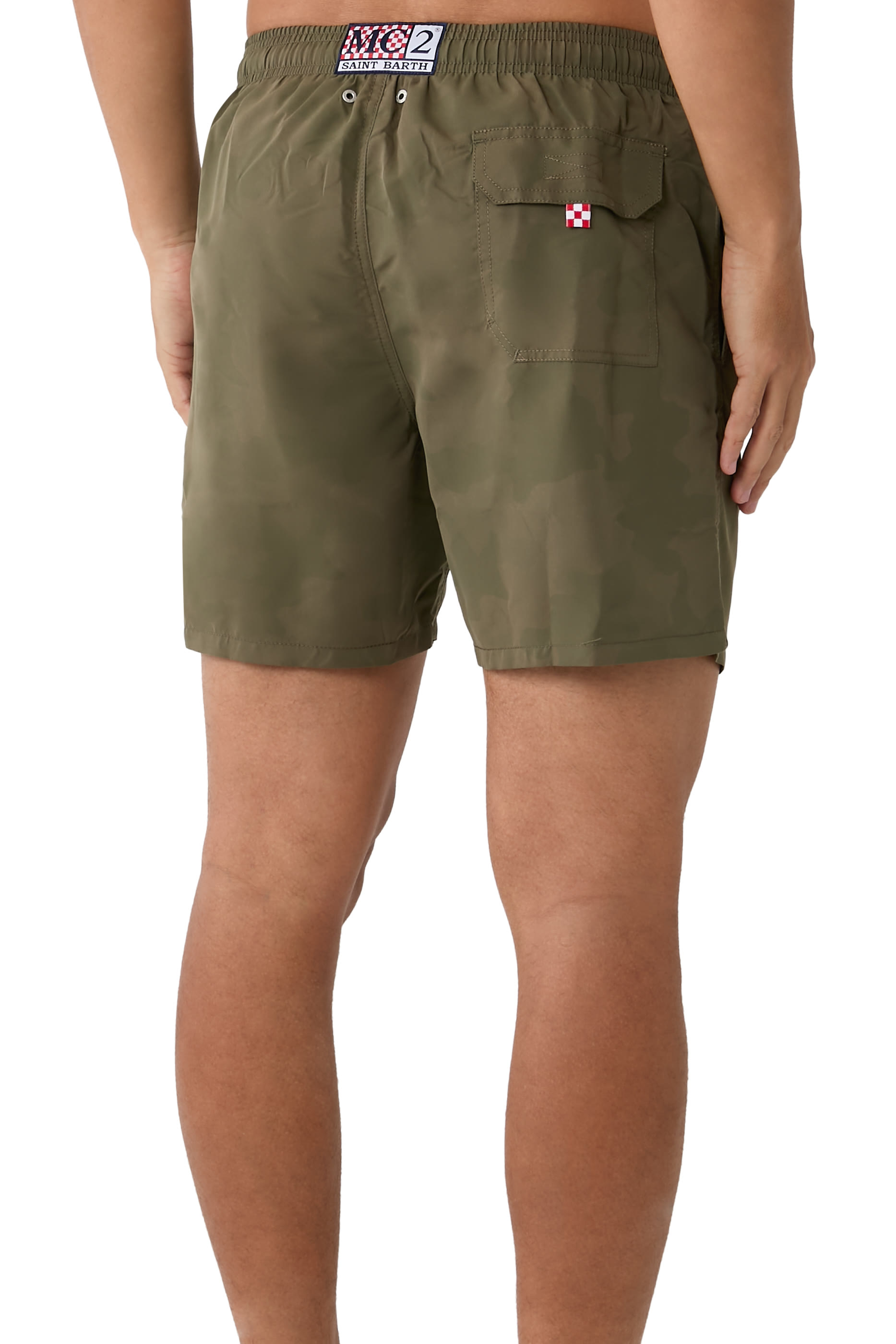 Comfort Classic Shark Print Swimshorts