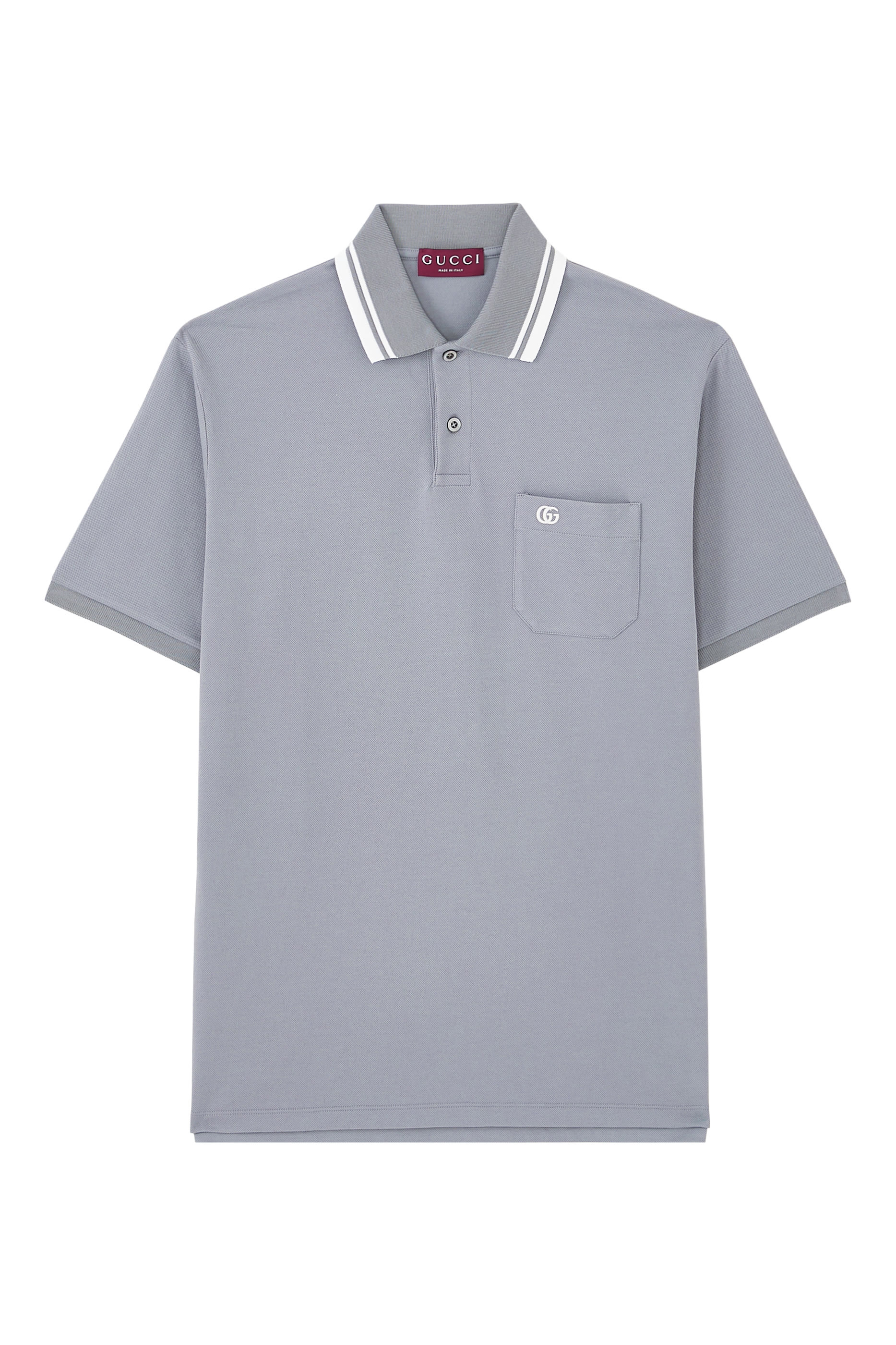 Cotton Piquet GG Stretch Polo