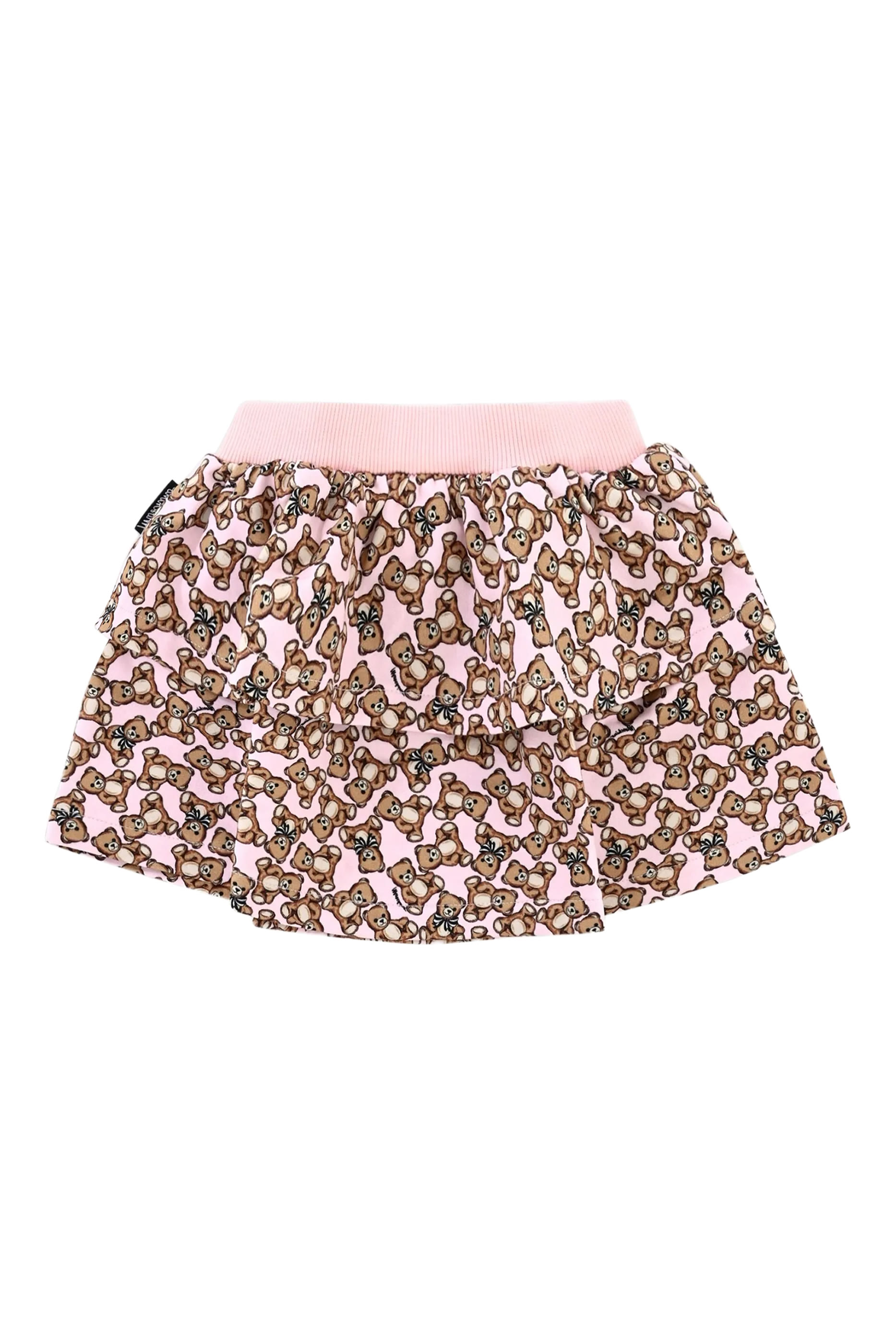 Kids All-Over Teddy Frill Mini Skirt