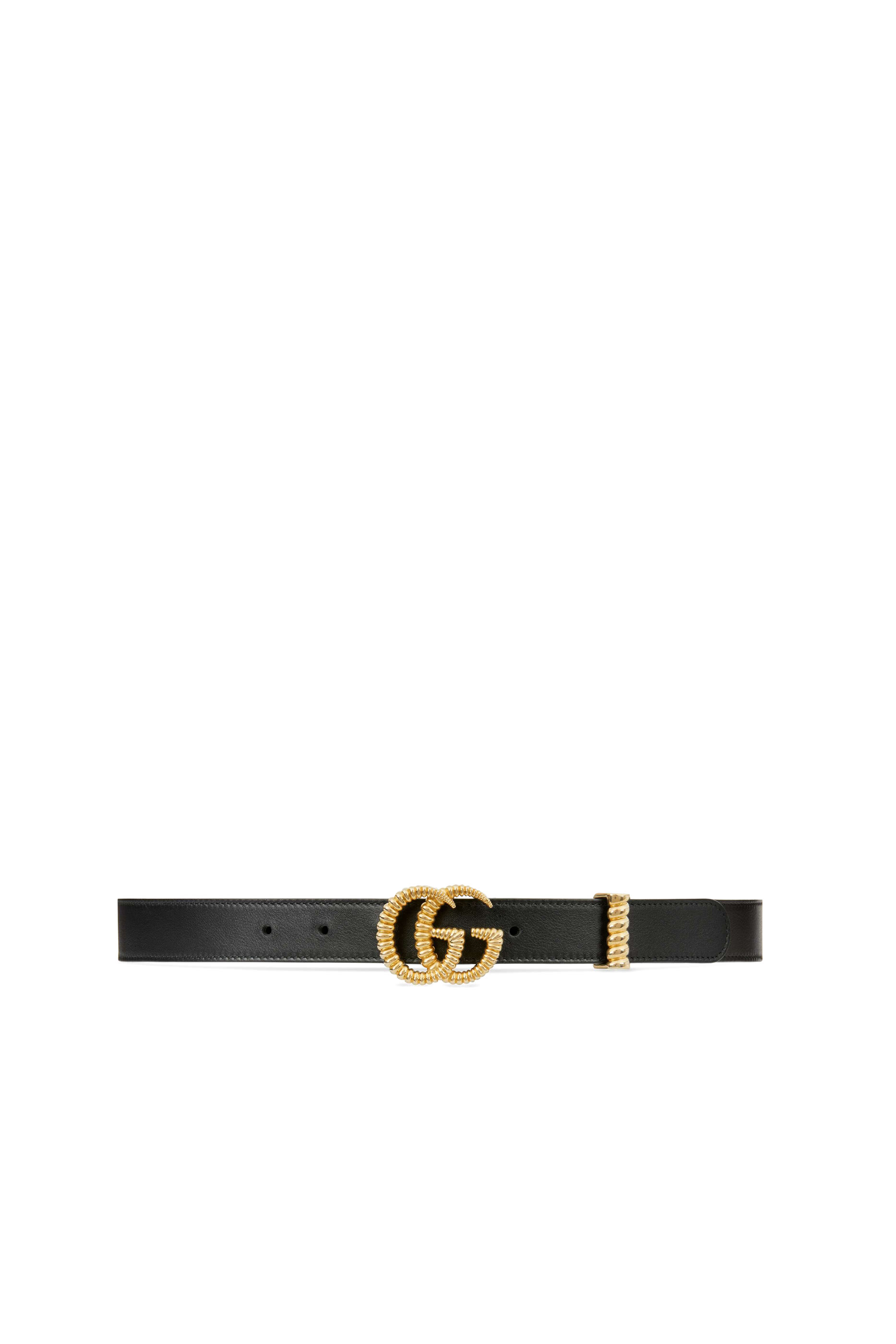 Torchon Double G Leather Belt