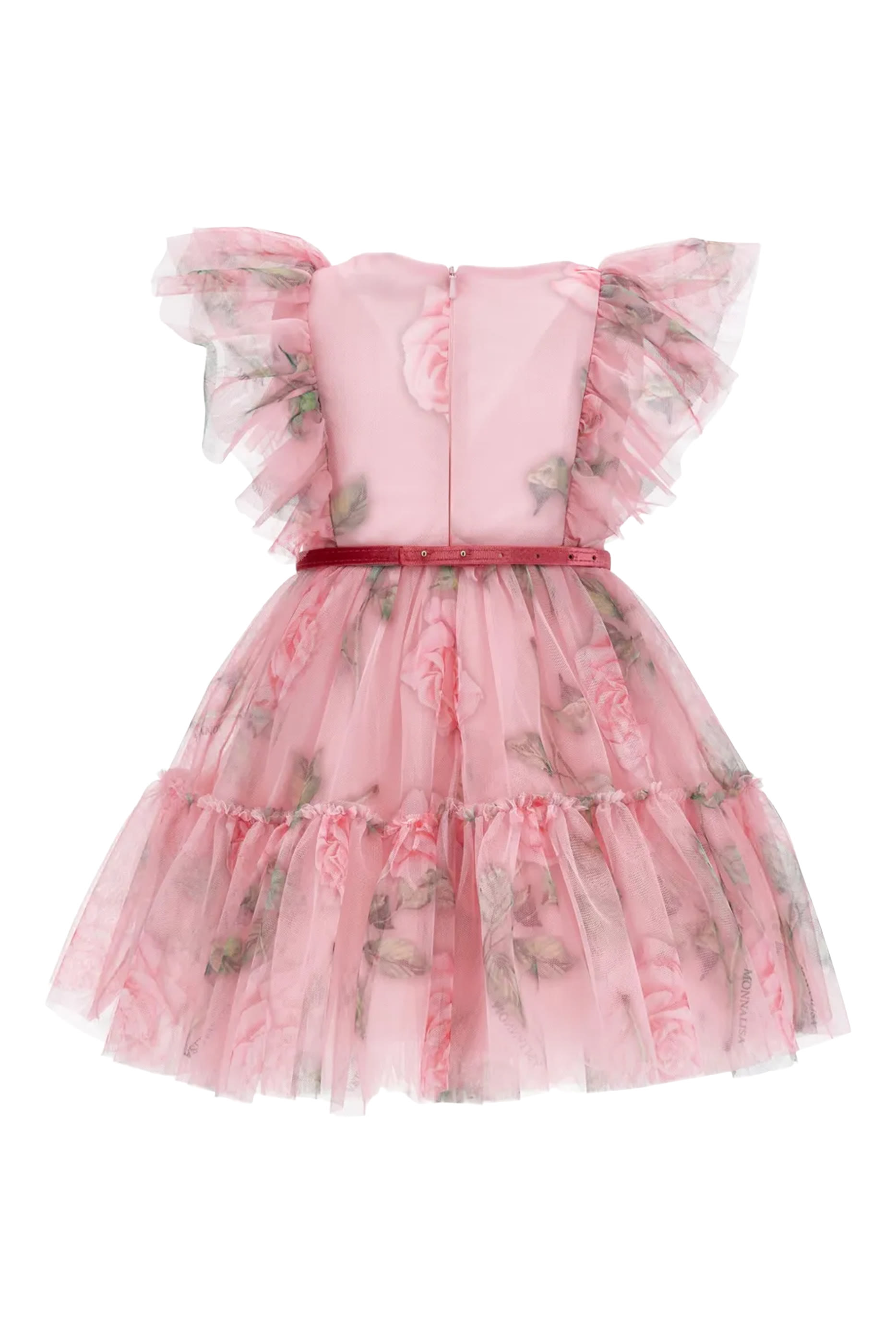 Kids  Floral Tulle Dress