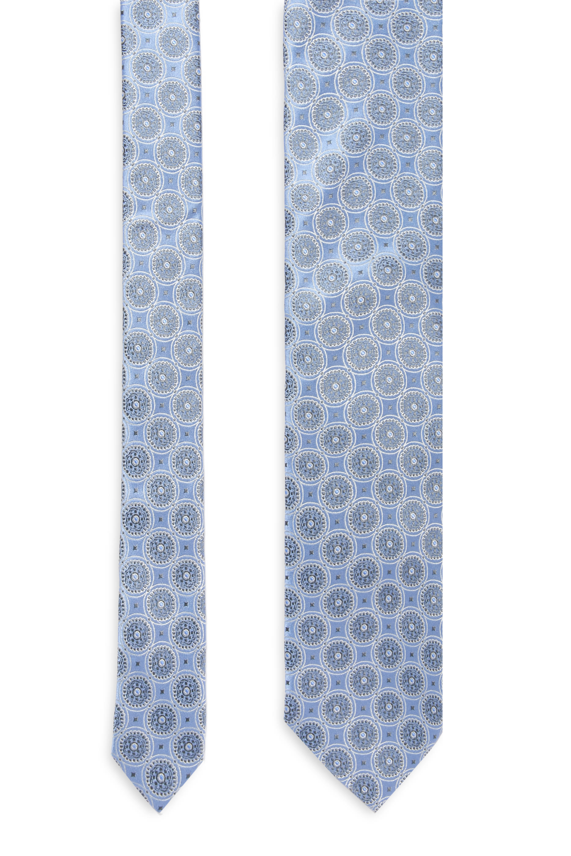 Medallion Woven Silk Tie