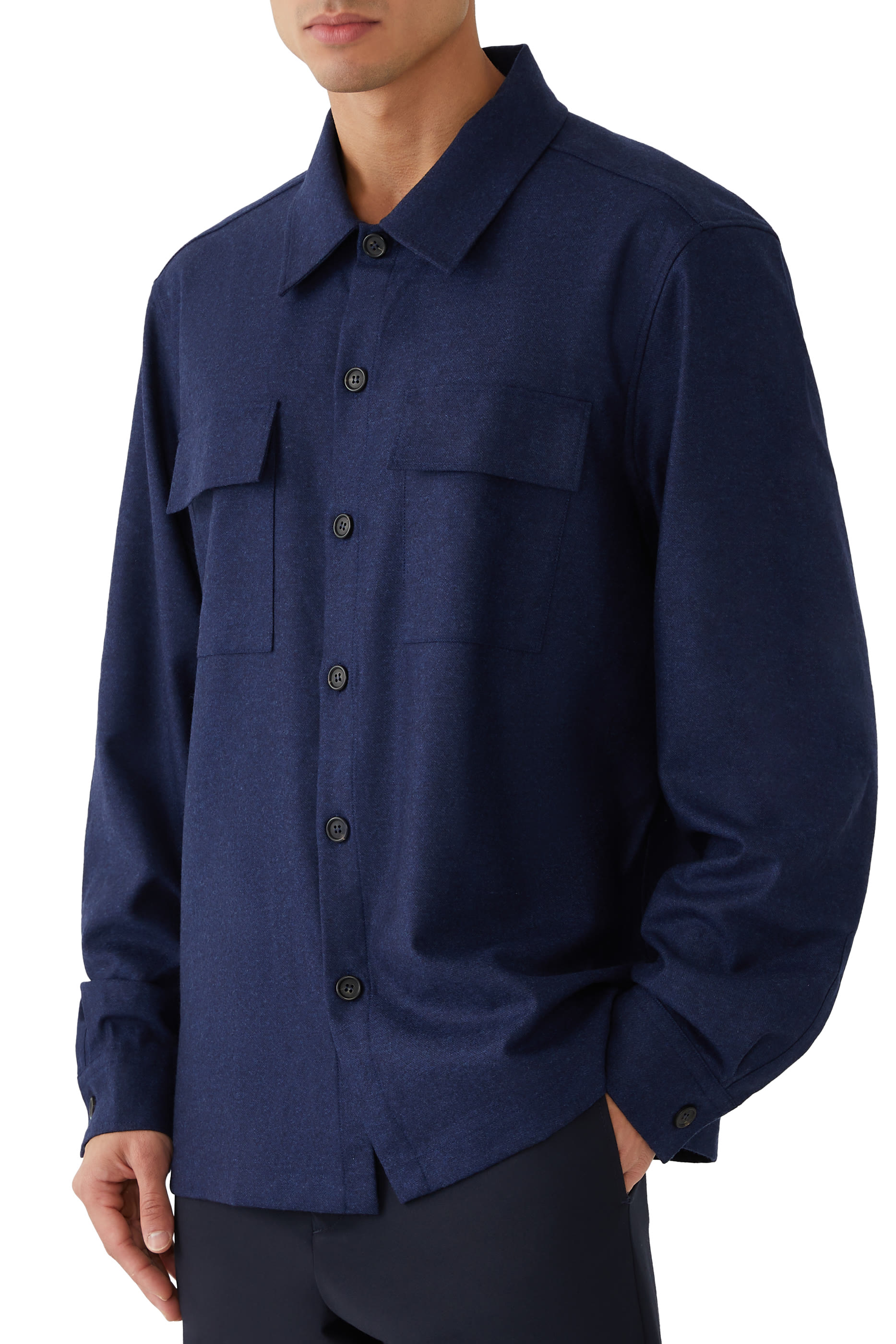 Long Sleeves Overshirt