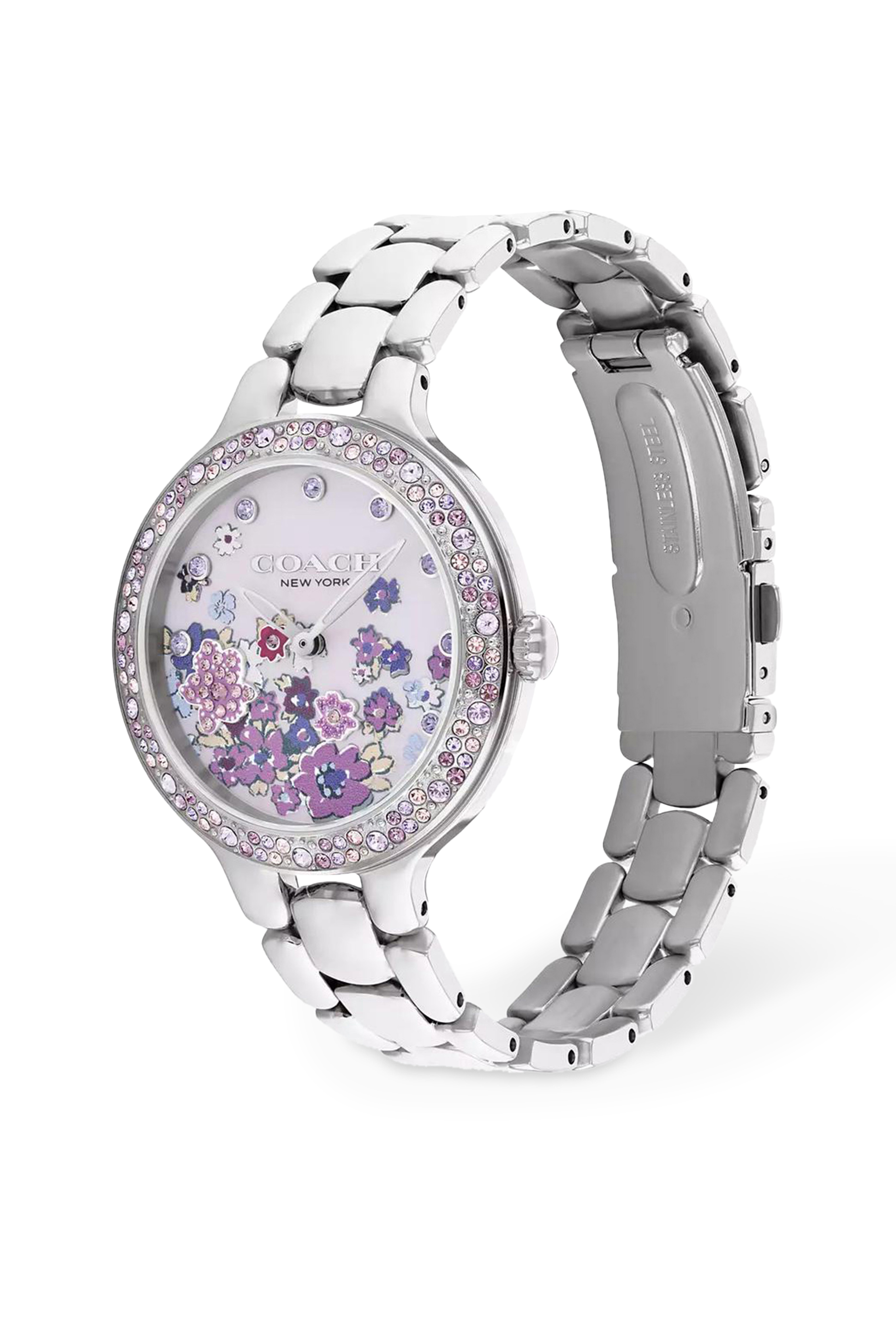 Chelsea Purple Flower Watch