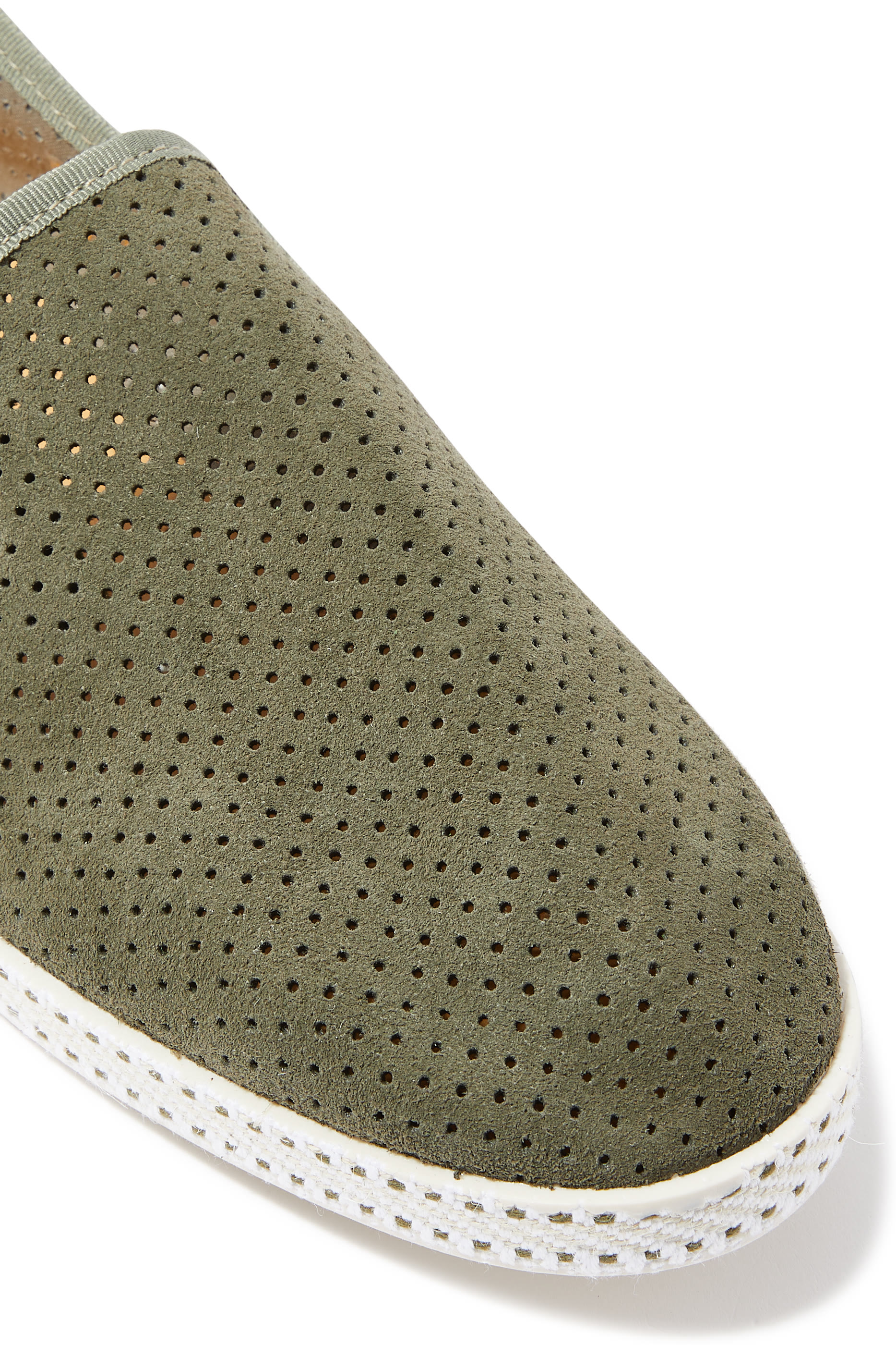 Classic Suede Slip-On Sneakers