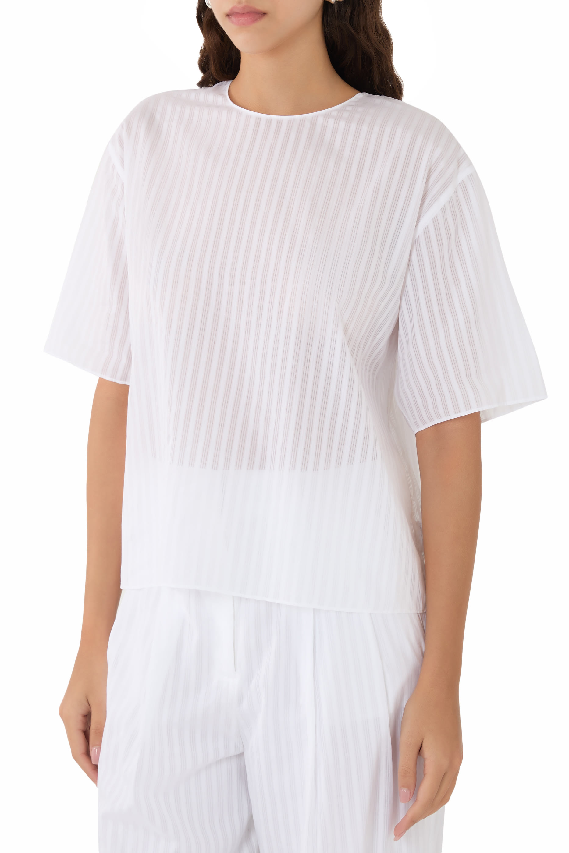 Boxy Cotton T-Shirt