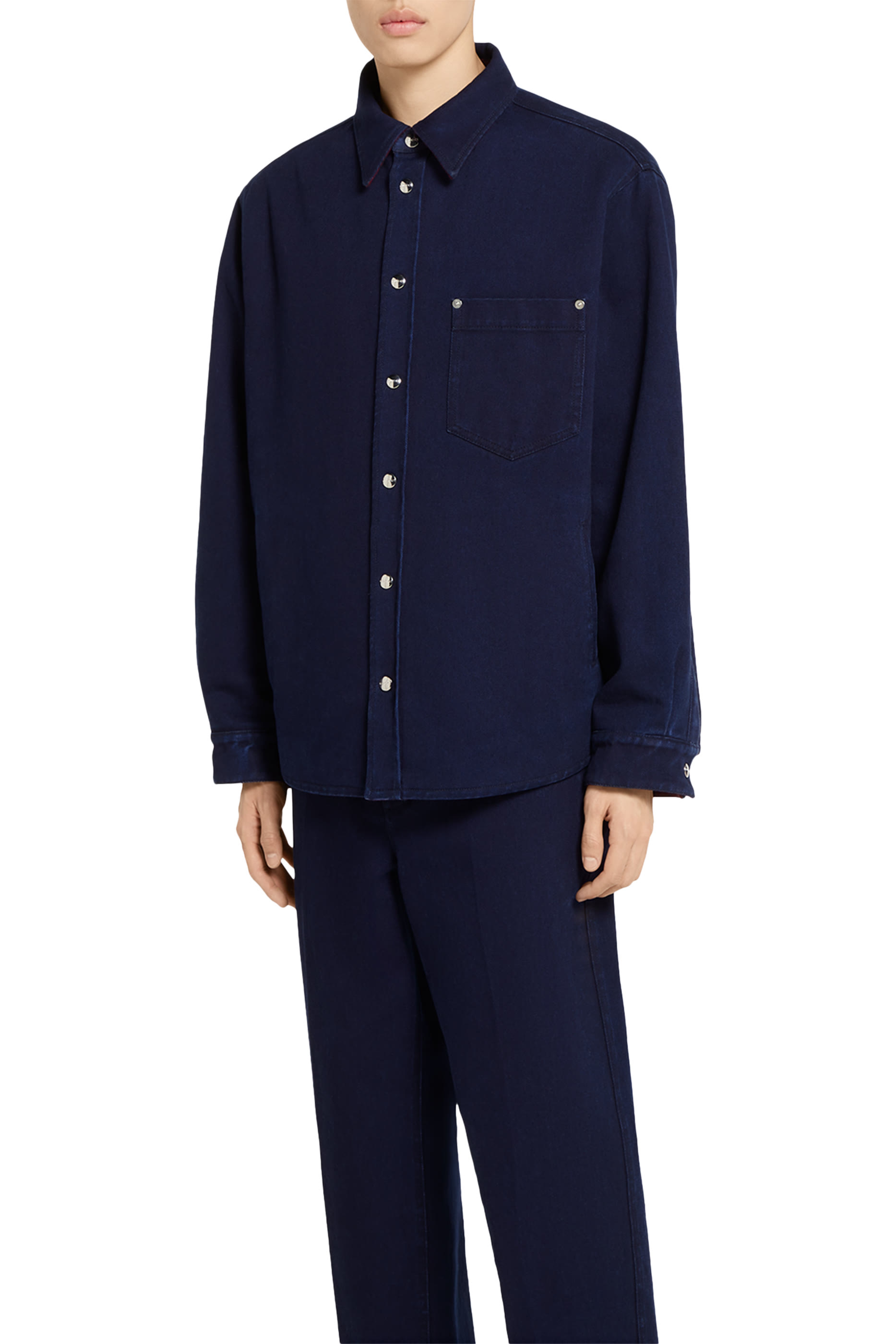 Reversible Denim and Flannel Shirt