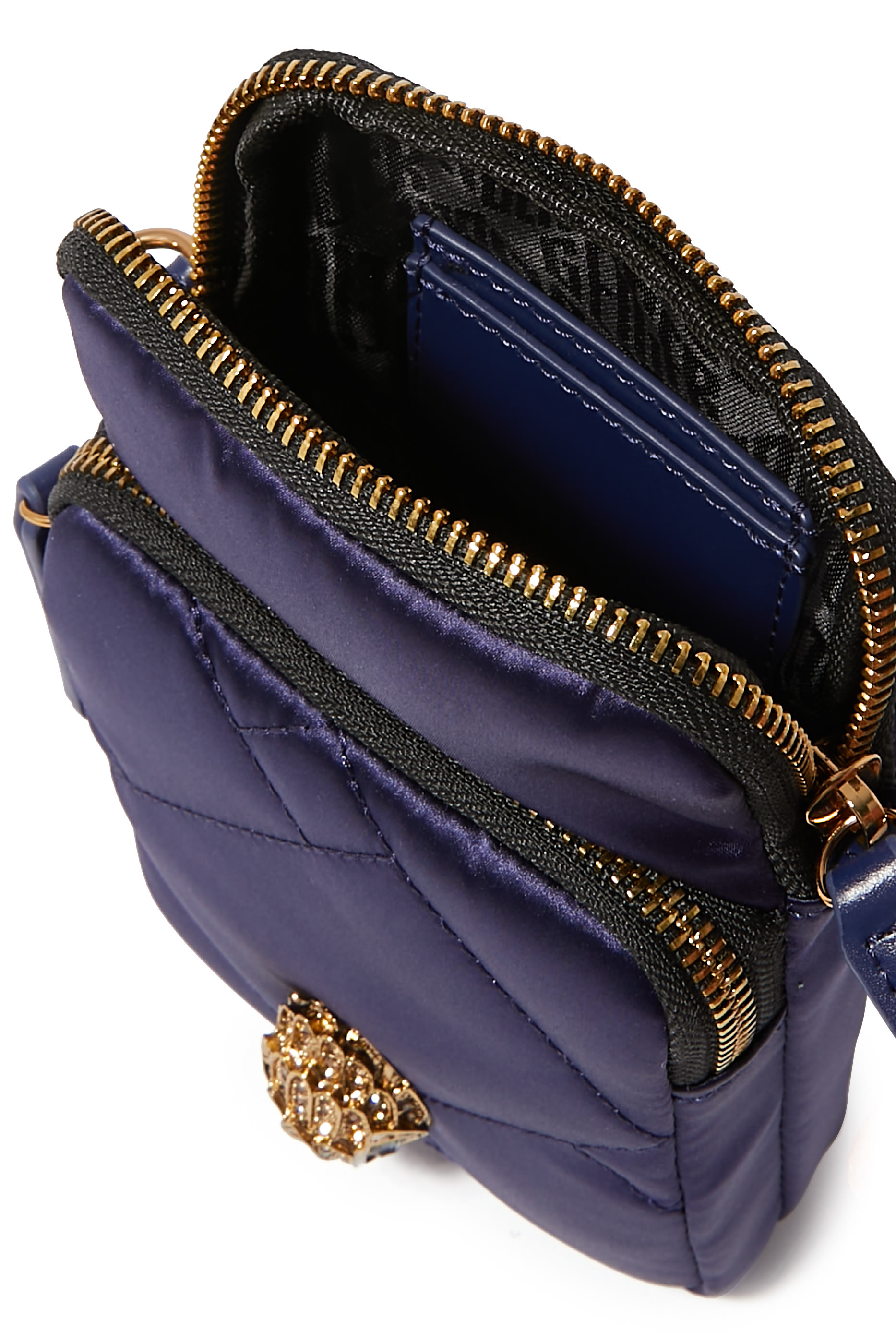 Recycled Nylon Multi Pockets Crossbody Bag