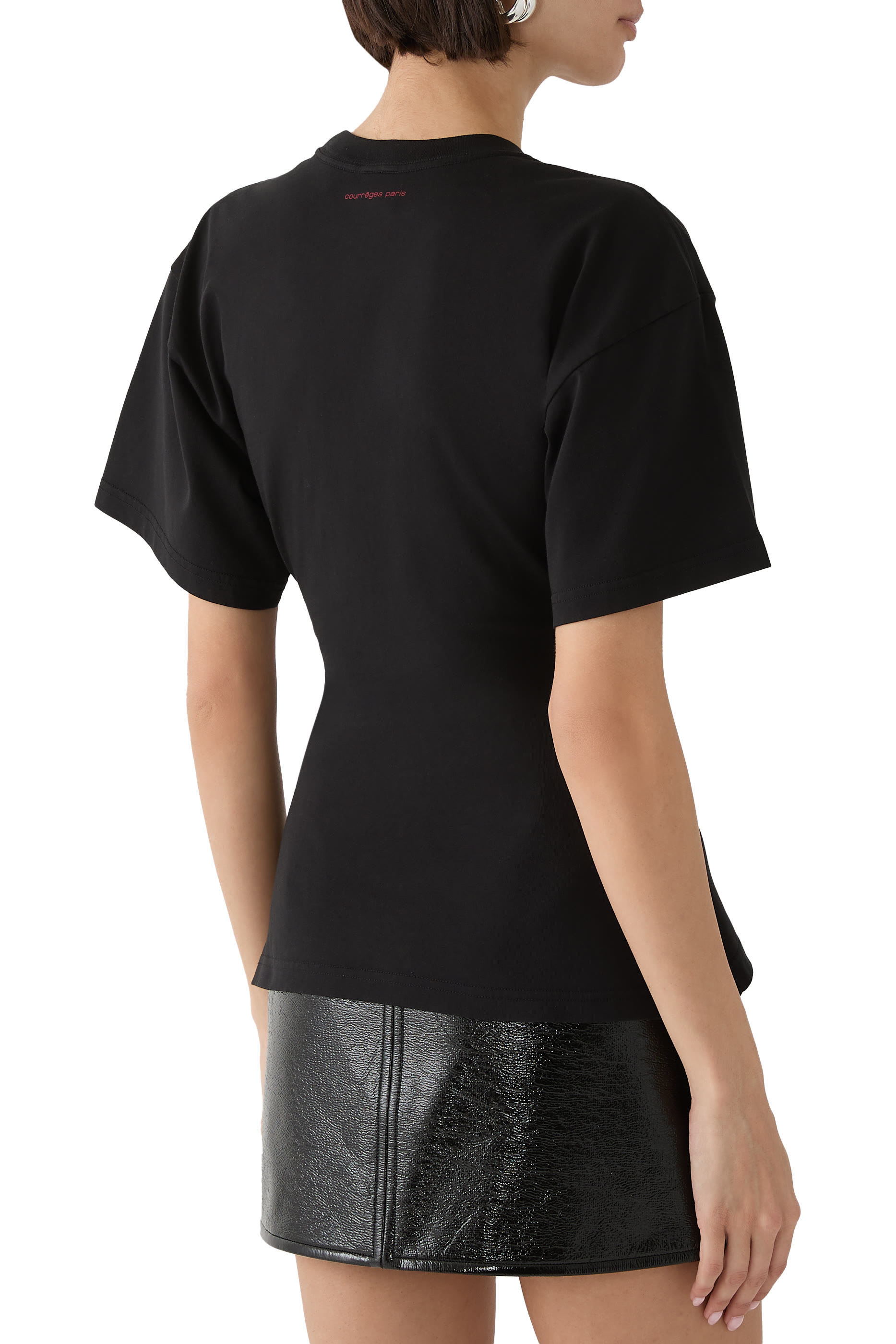 Belted Printed Stone T-Shirt