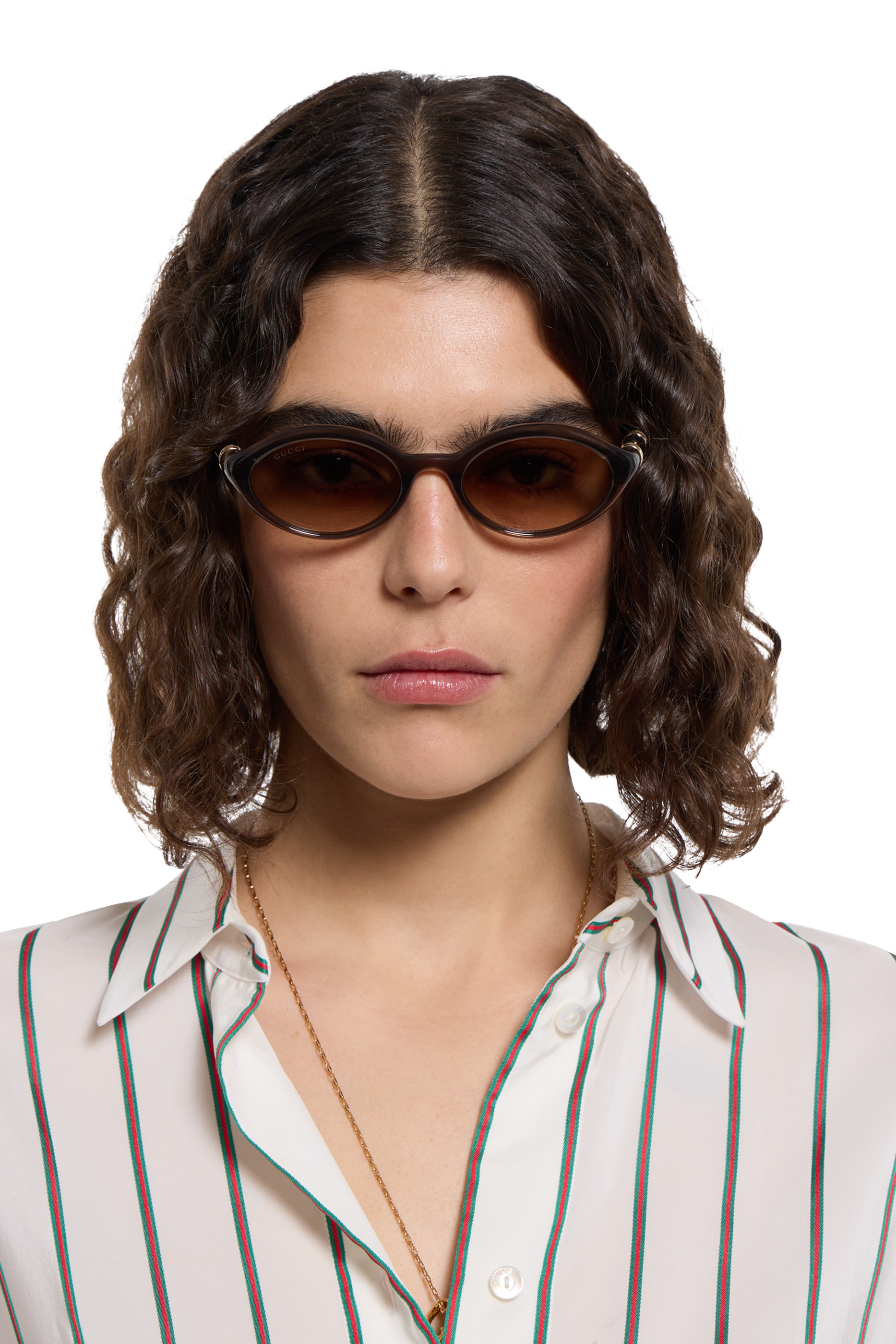 Oval Frame Sunglasses