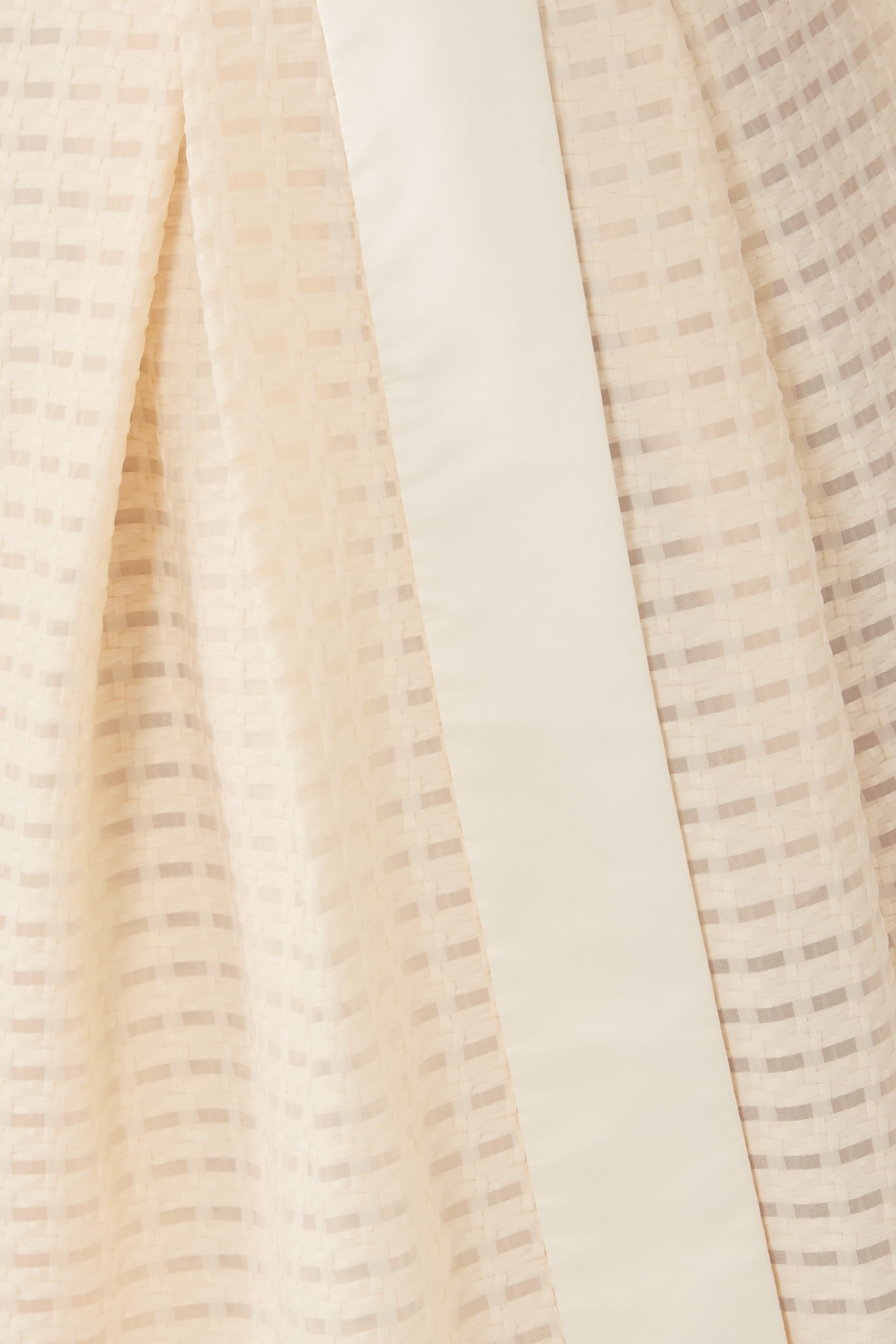 3d Vichy Jacquard Skirt