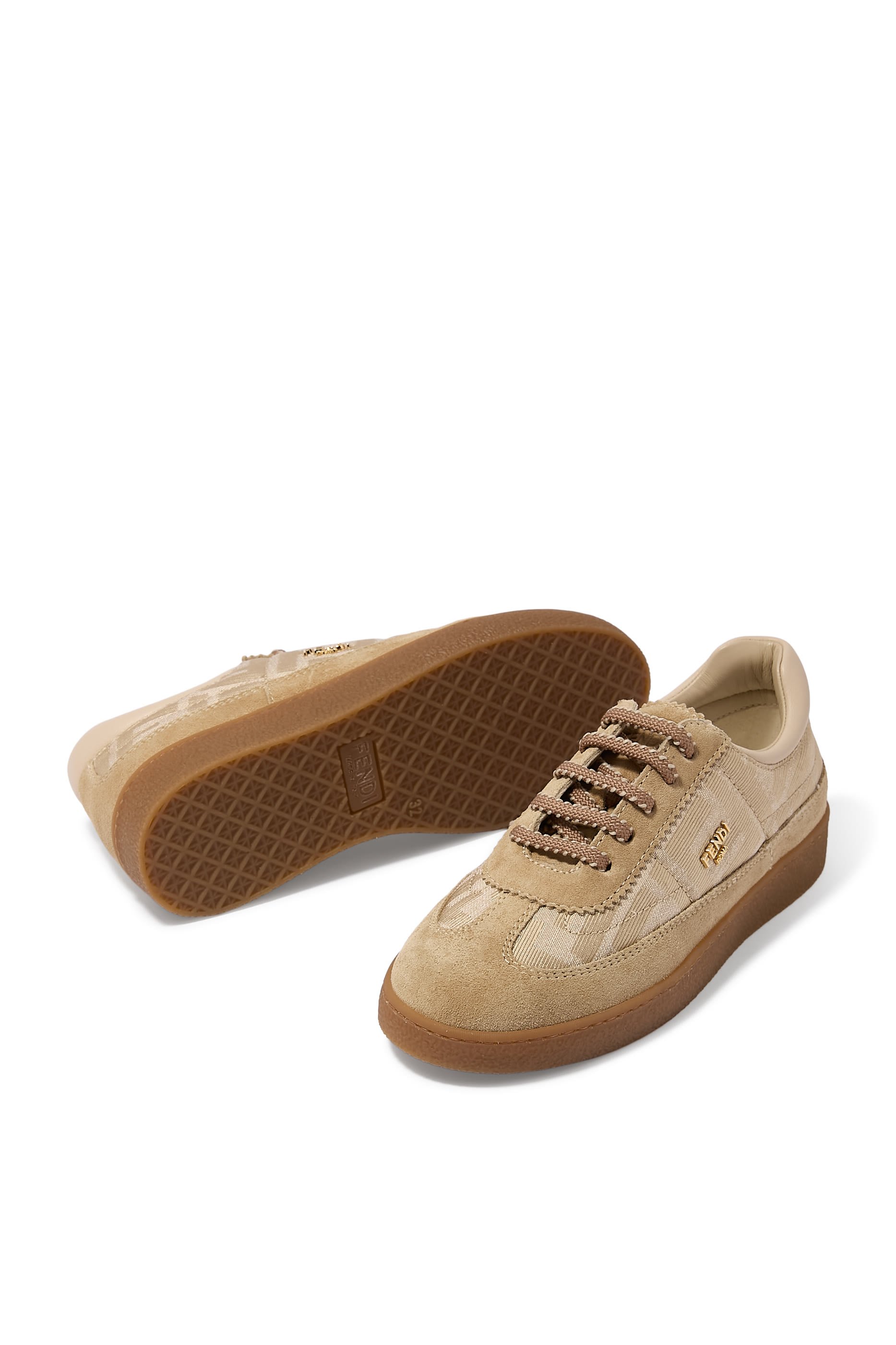 Kids Logo Lace-up Sneakers