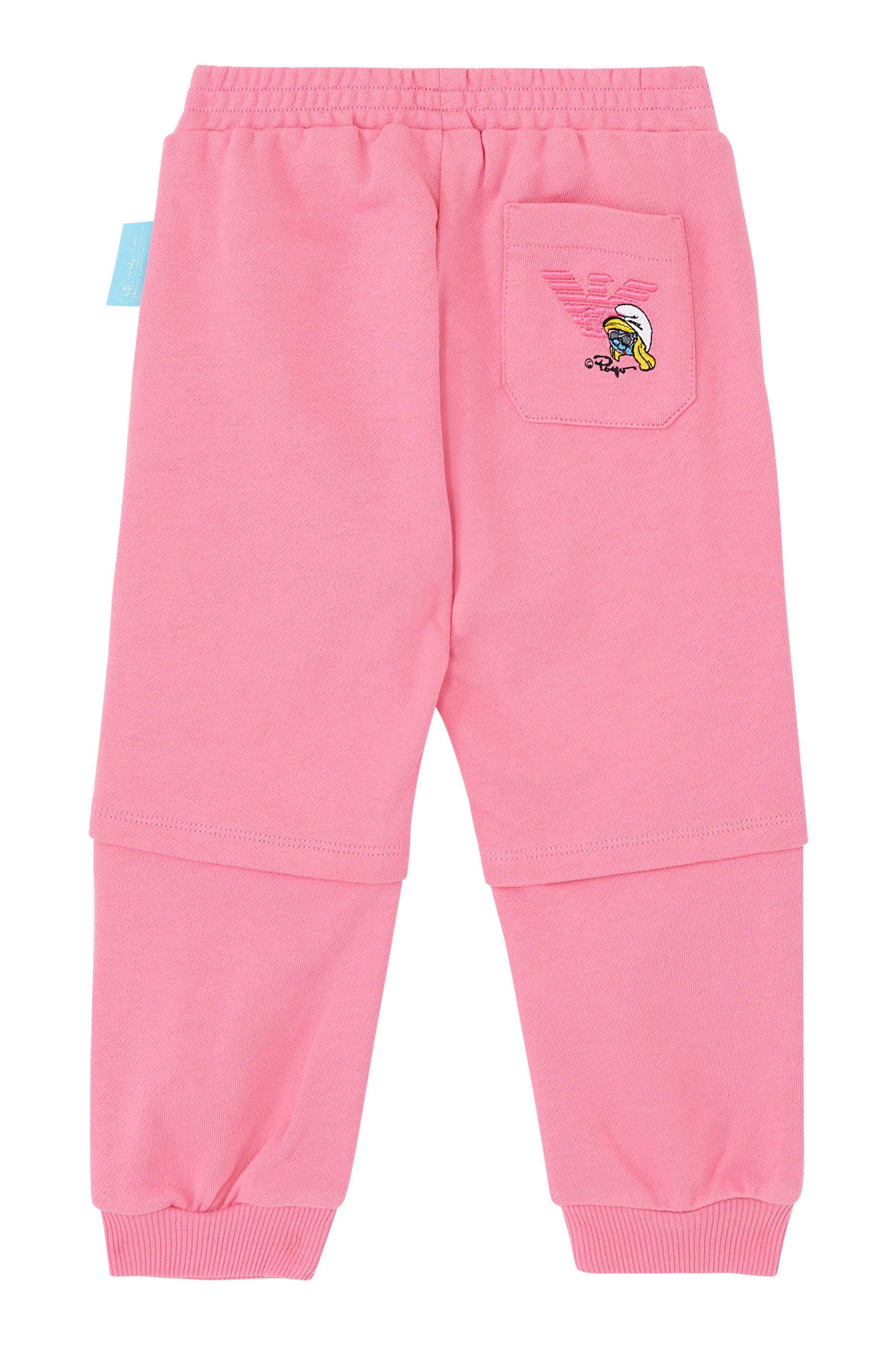 Kids Smurfs Embroidered Joggers