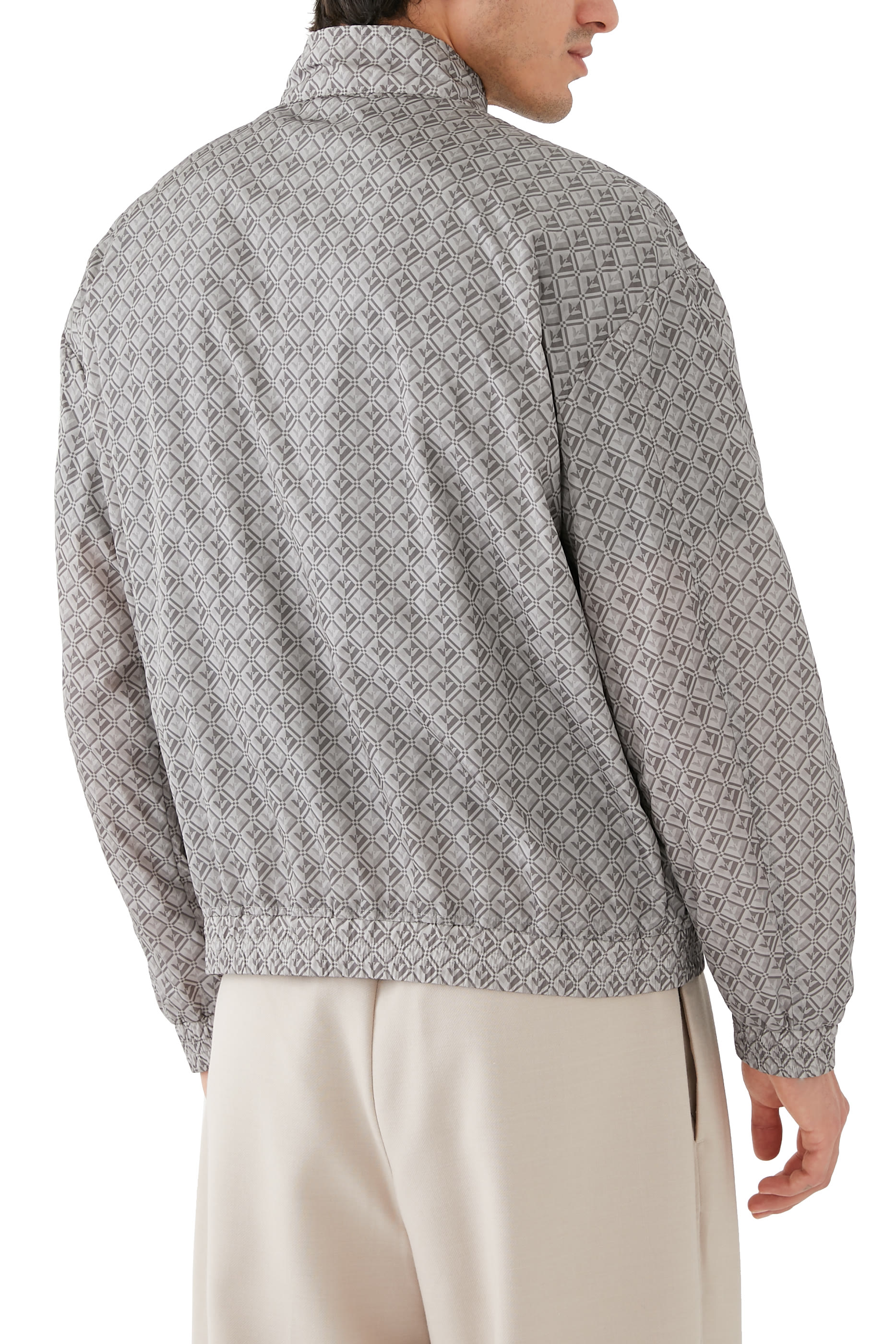 Micro Logo Nylon Jacket