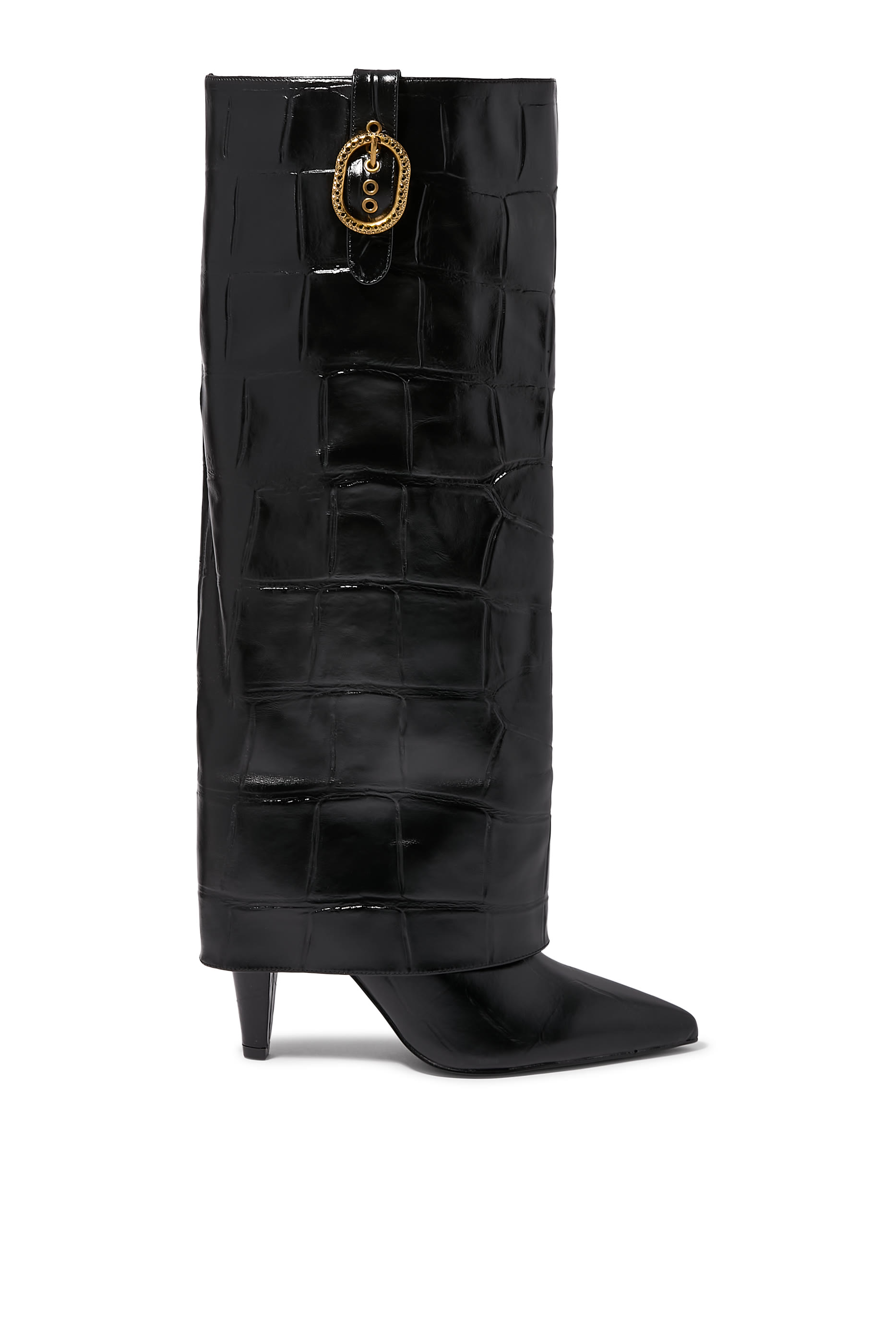 Fold Over Tall Boots 100