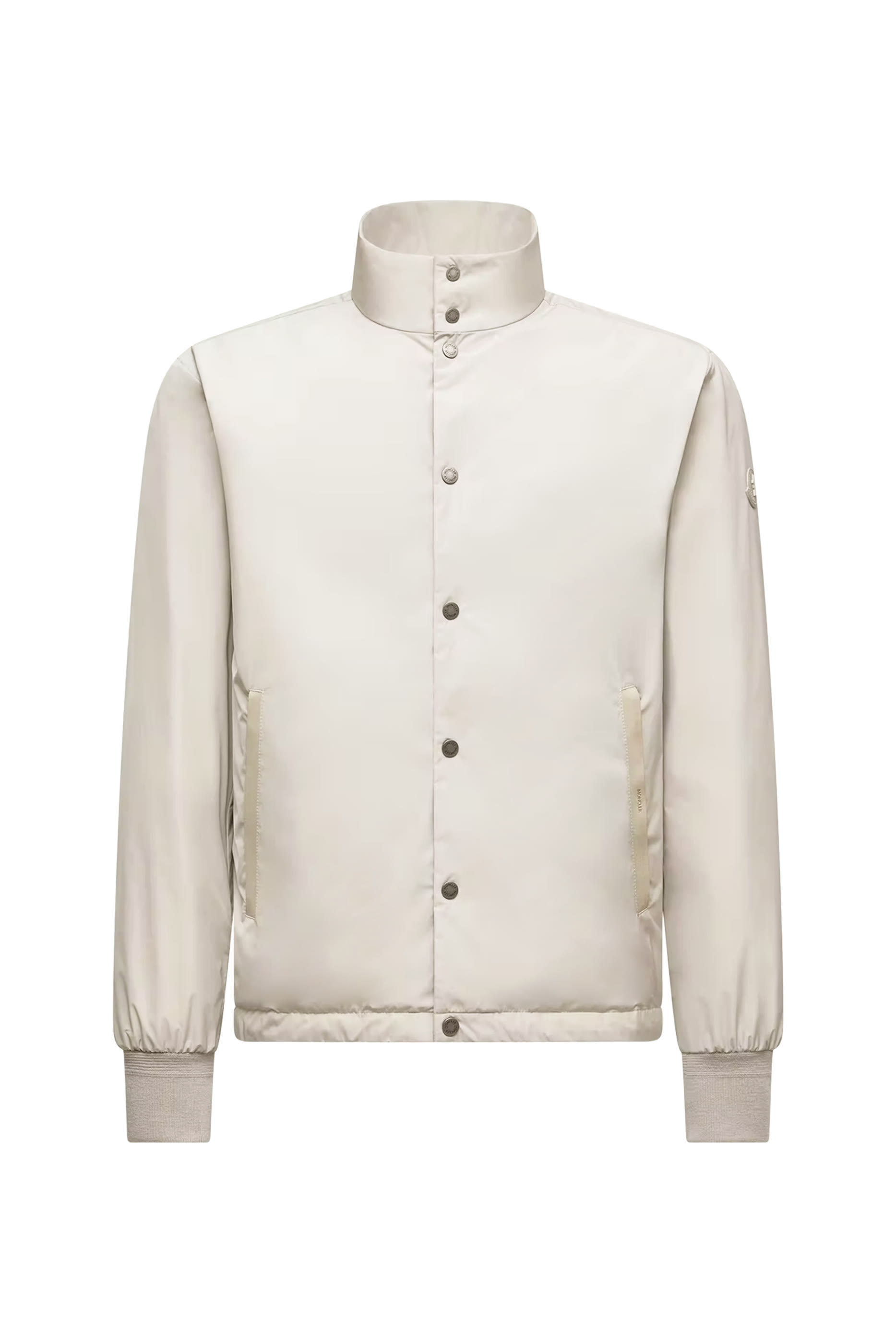 Lanques Leather-Trimmed Short Down Jacket 