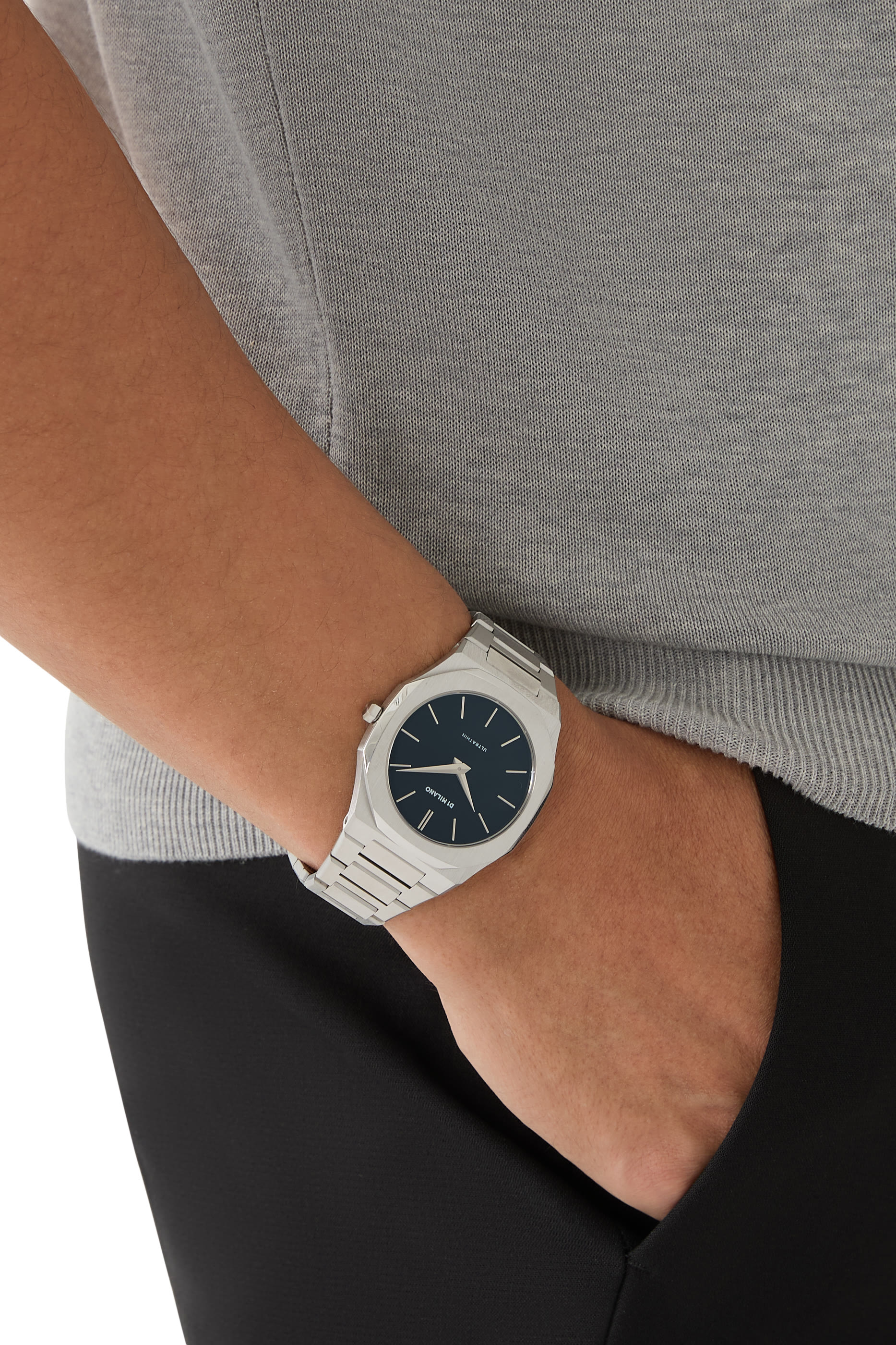 Re_Silver Ultra Thin 40mm Watch