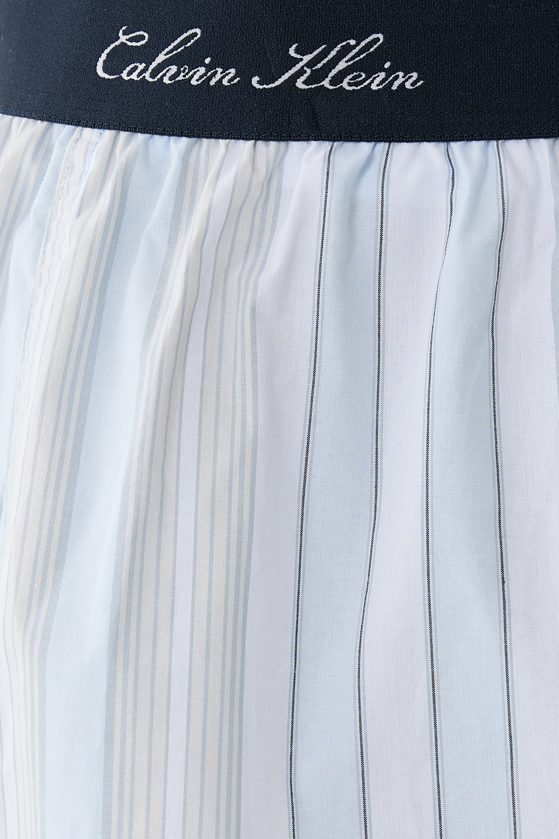 Cotton Poplin Script Boxer 