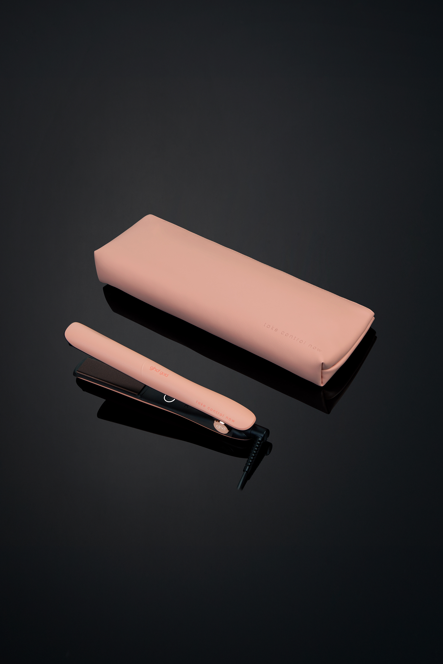 Pink Collection Gold Hair Straightener