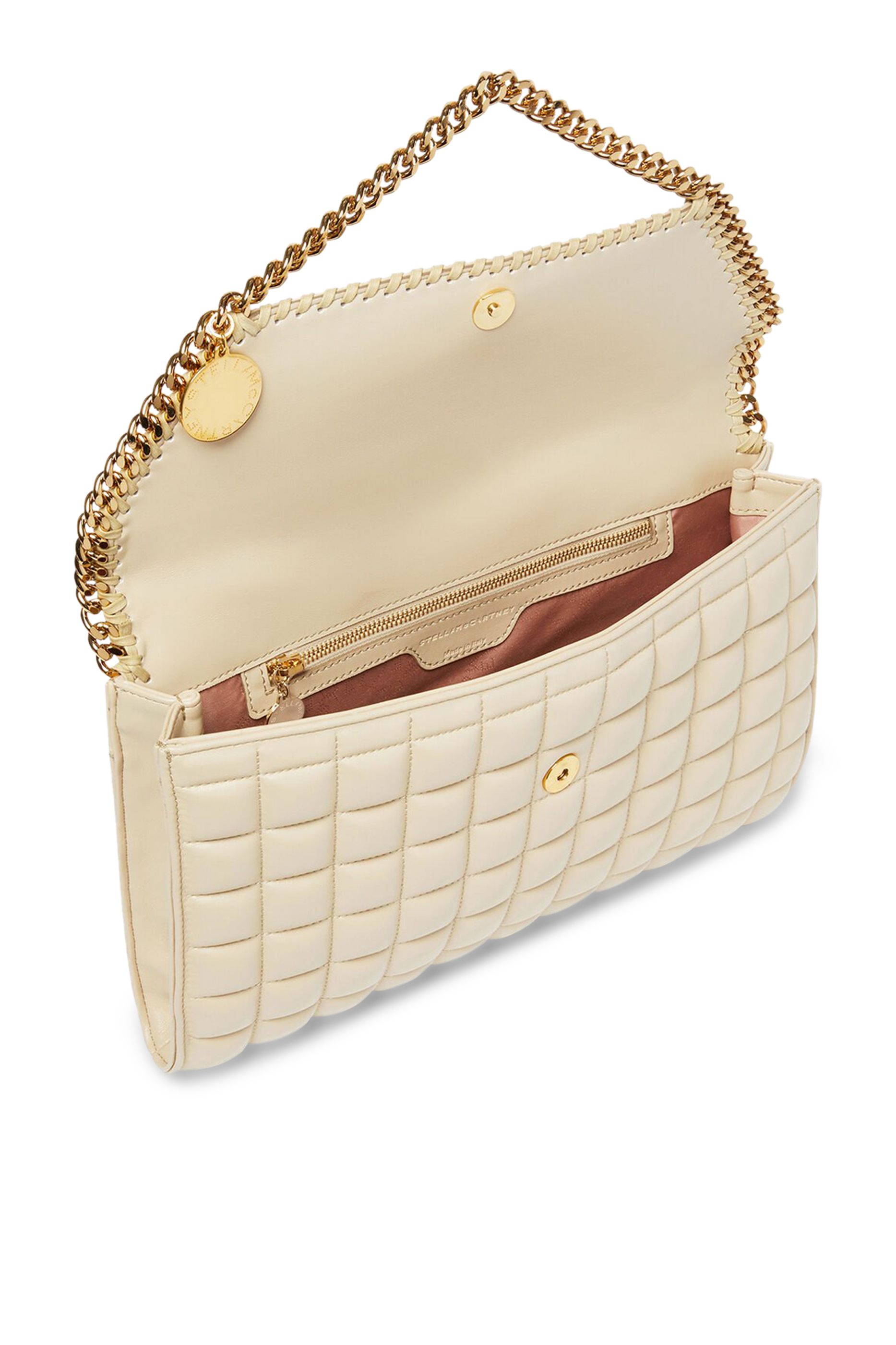 Falabella Square Quilted Wallet Shoulder Bag