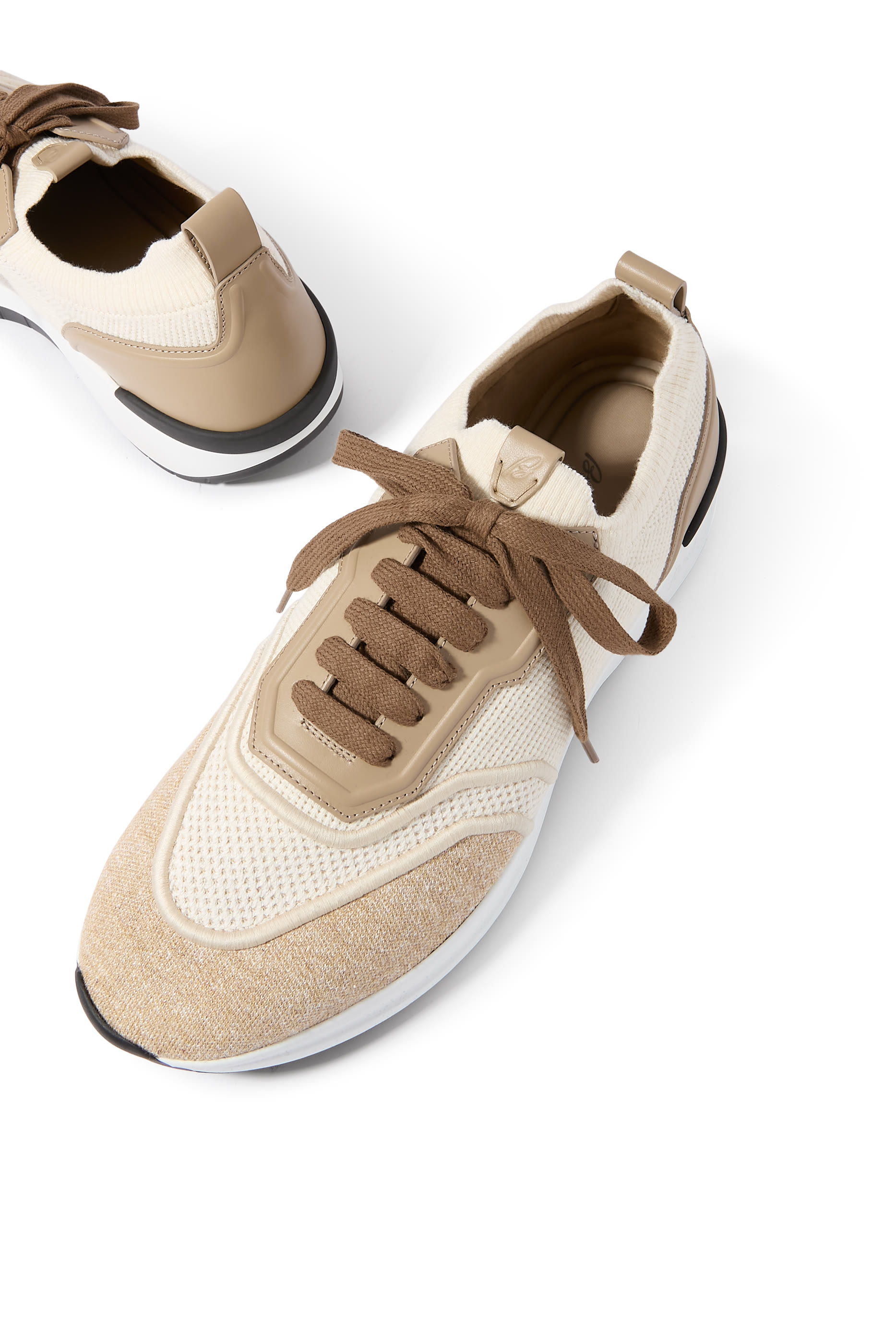  Cashmere & Wool Knit Sneakers