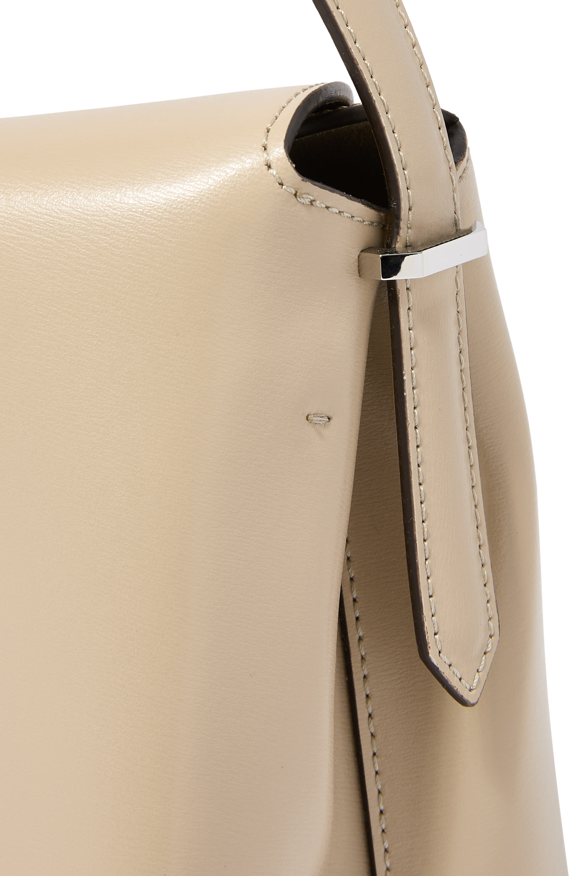  T-Lock Leather Top Handle Bag