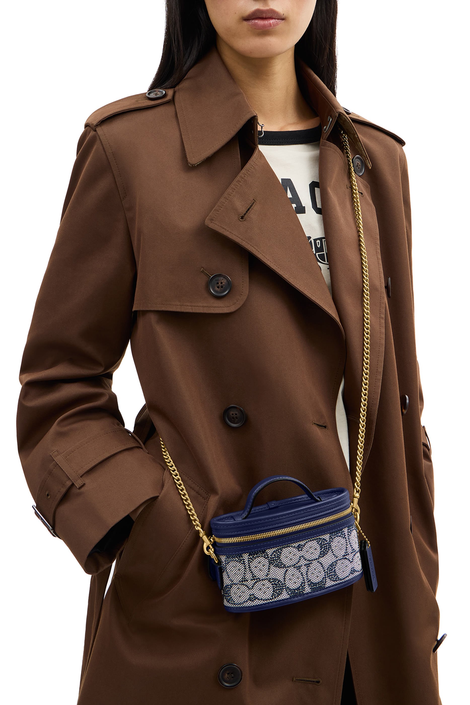 Crystal Signature Jacquard Trail Bag 15