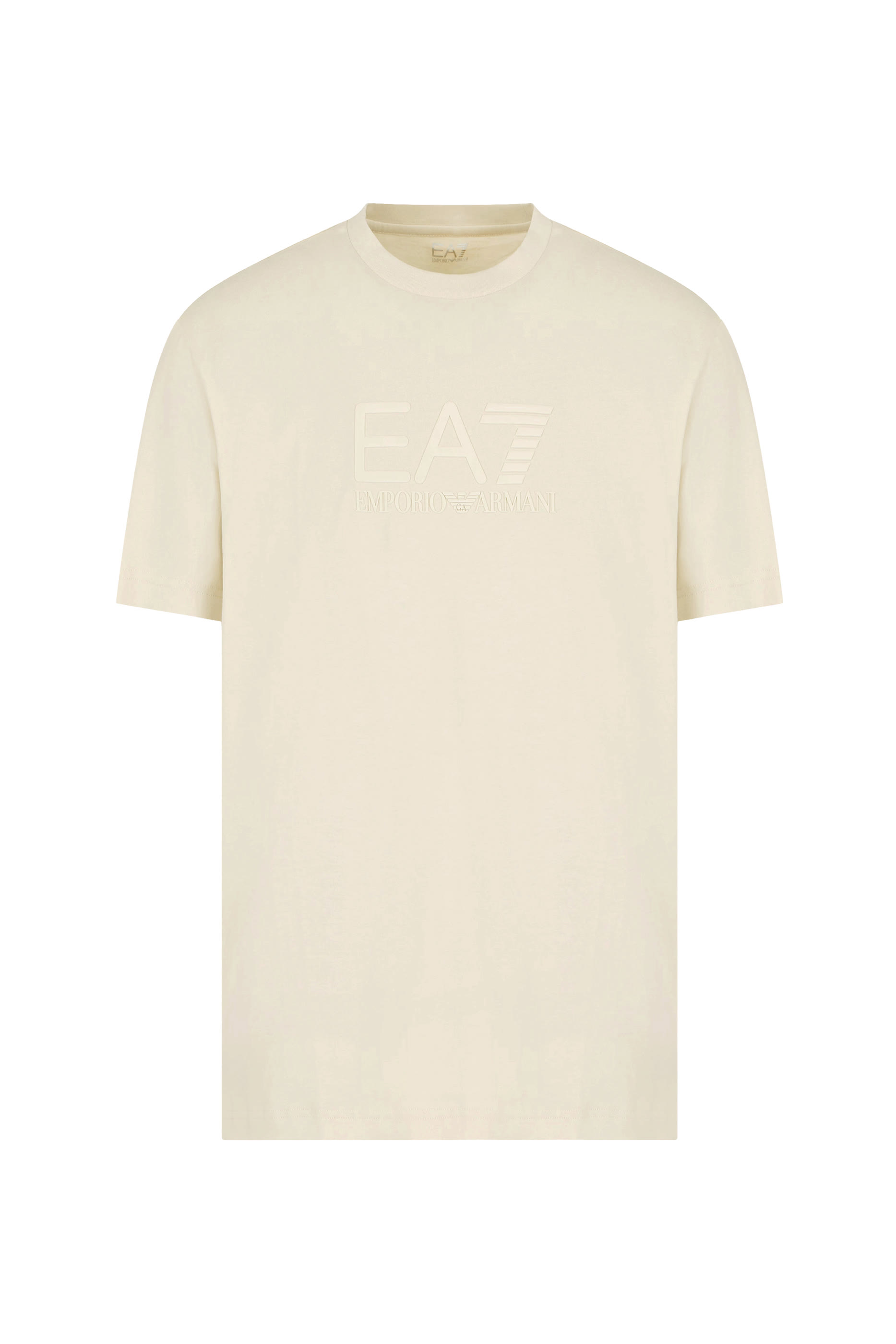 EA7 Logo Cotton T-Shirt