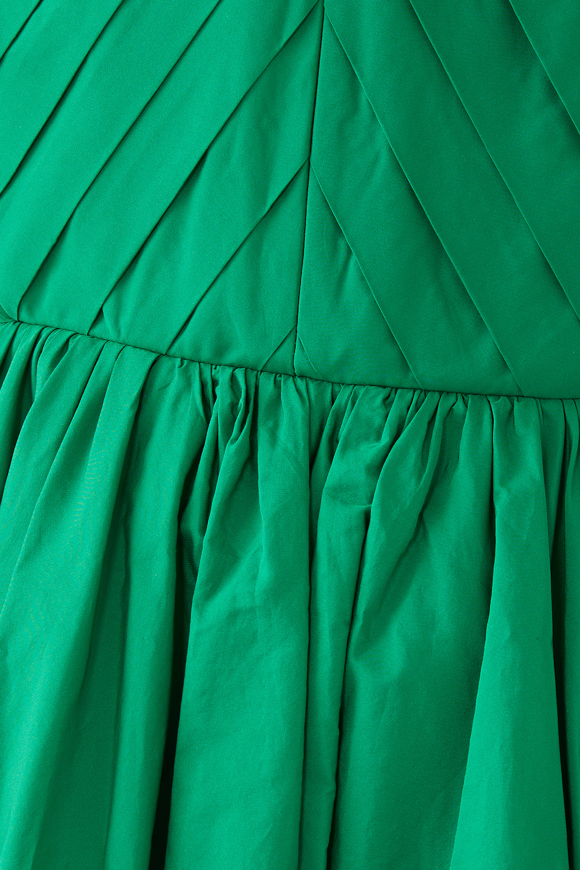 Heart-Shaped Taffeta Gown