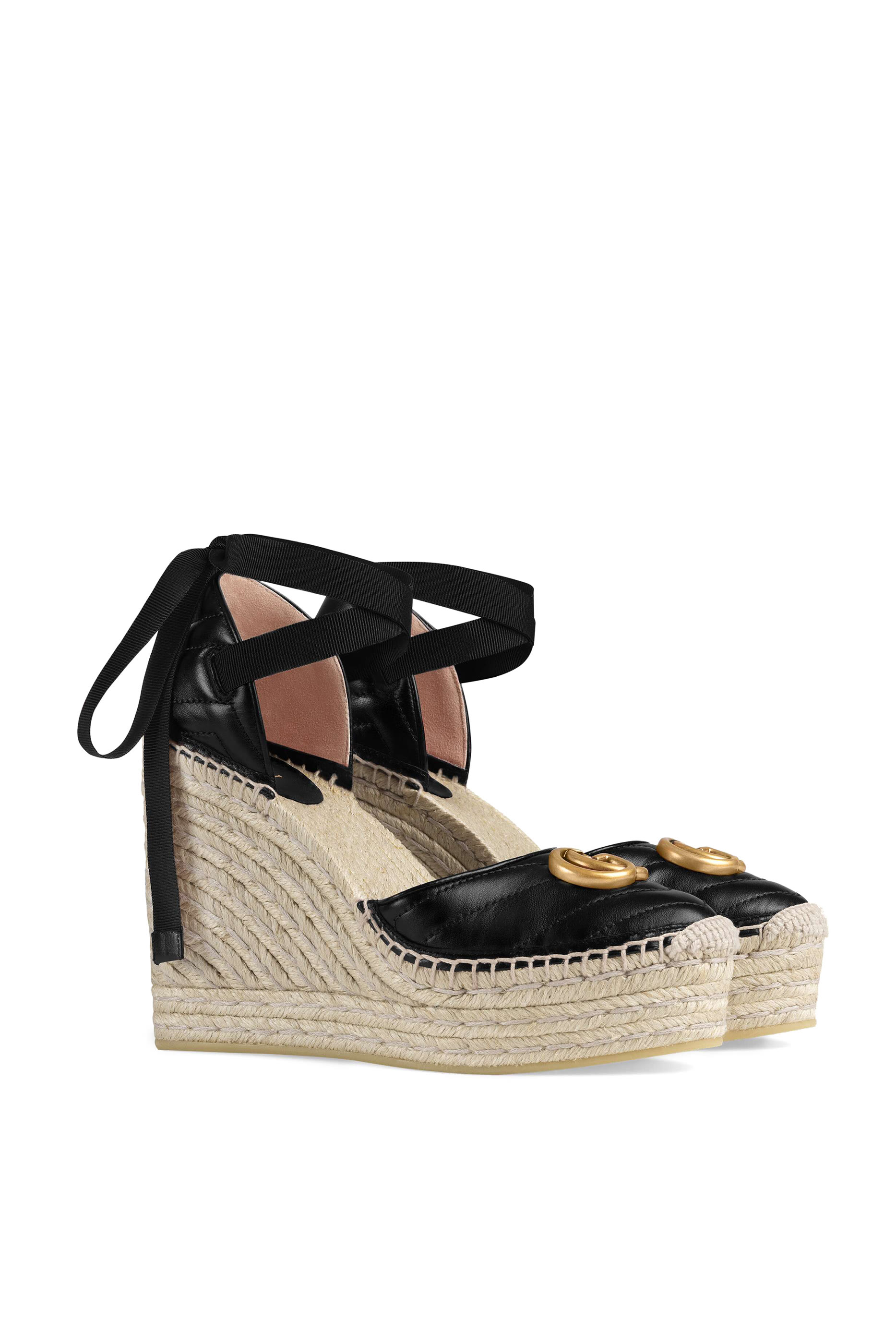 Platform Leather 120 Espadrilles