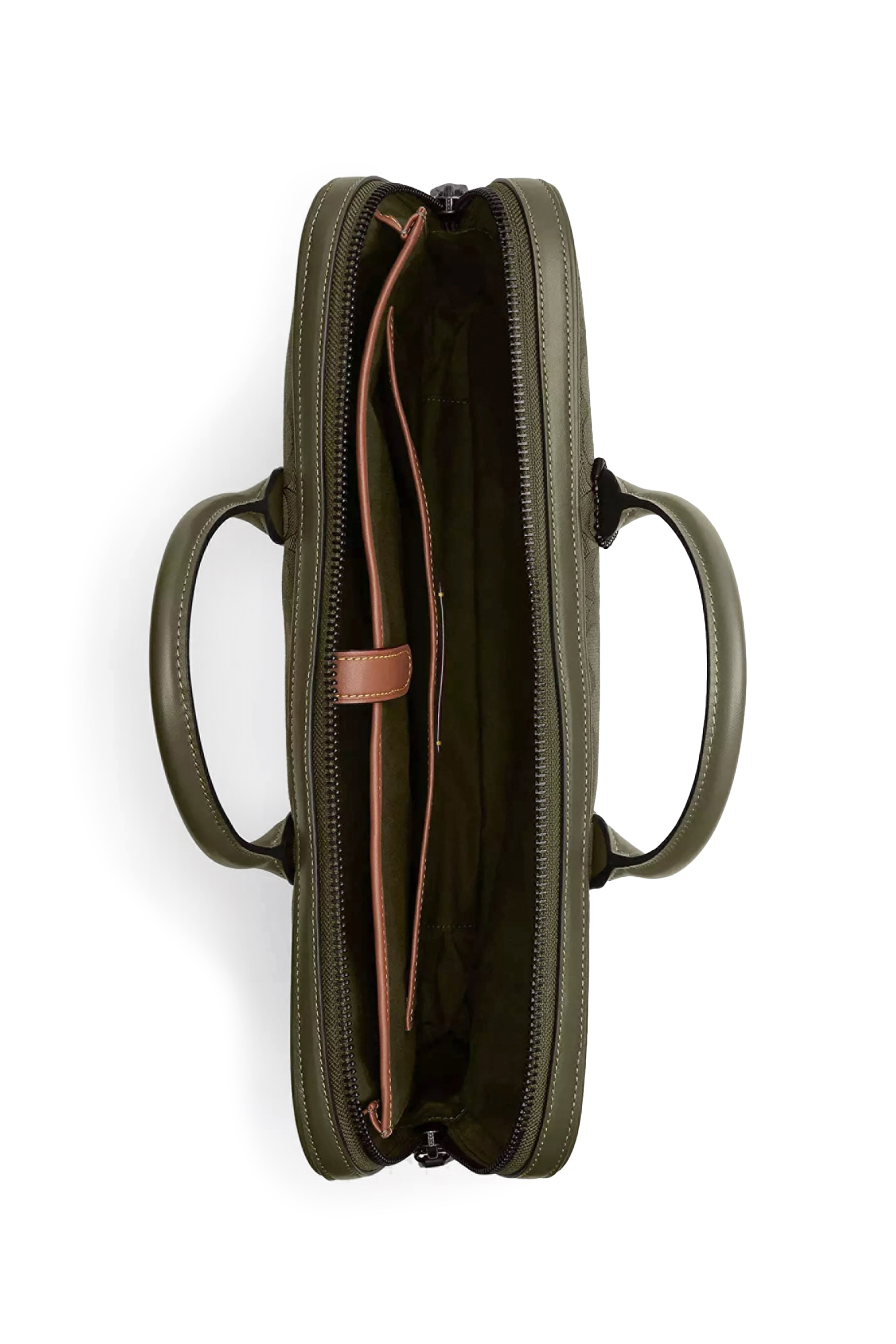 Theo Work Bag In Signature Jacquard