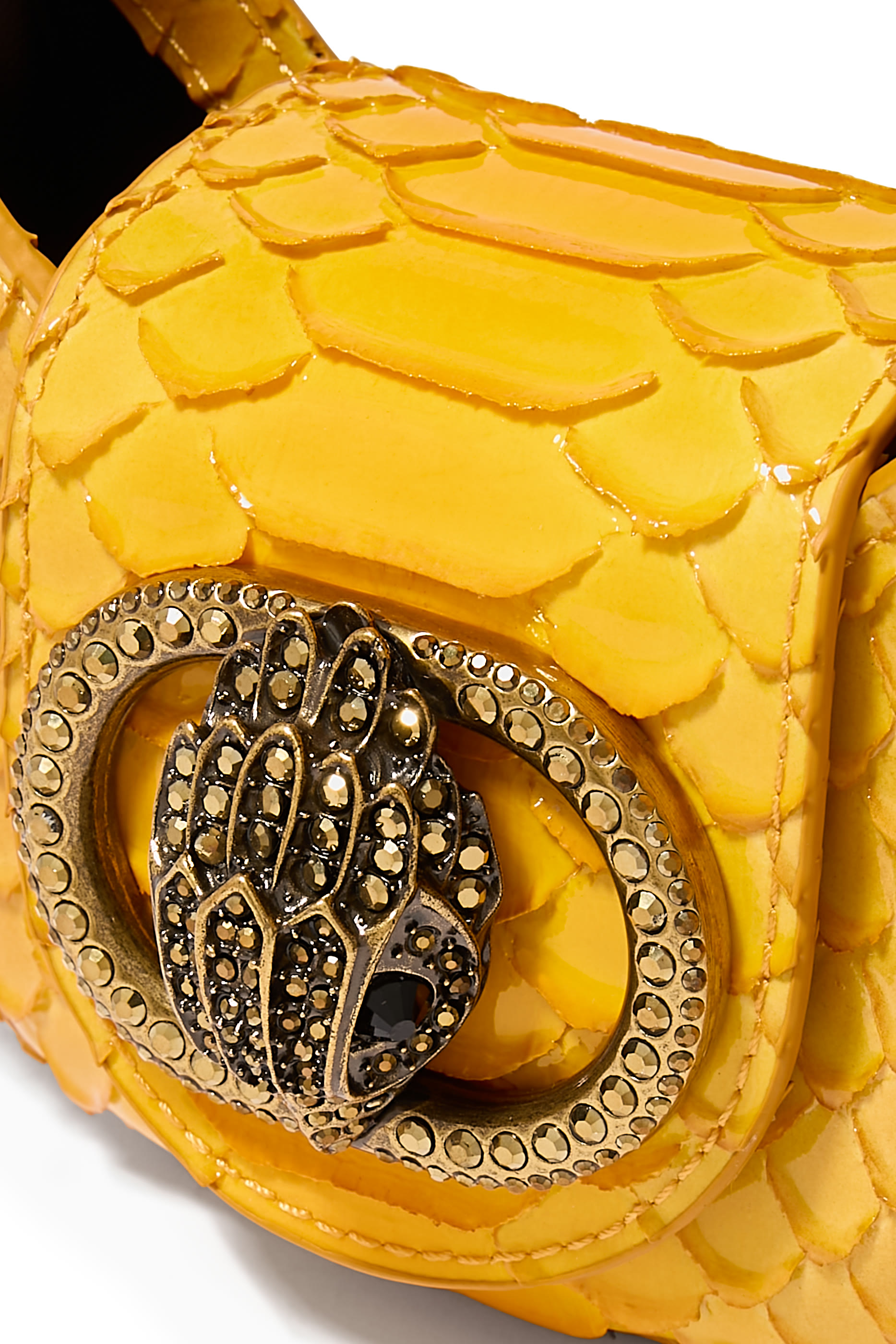 Micro Chelsea Hobo Snake Print Bag