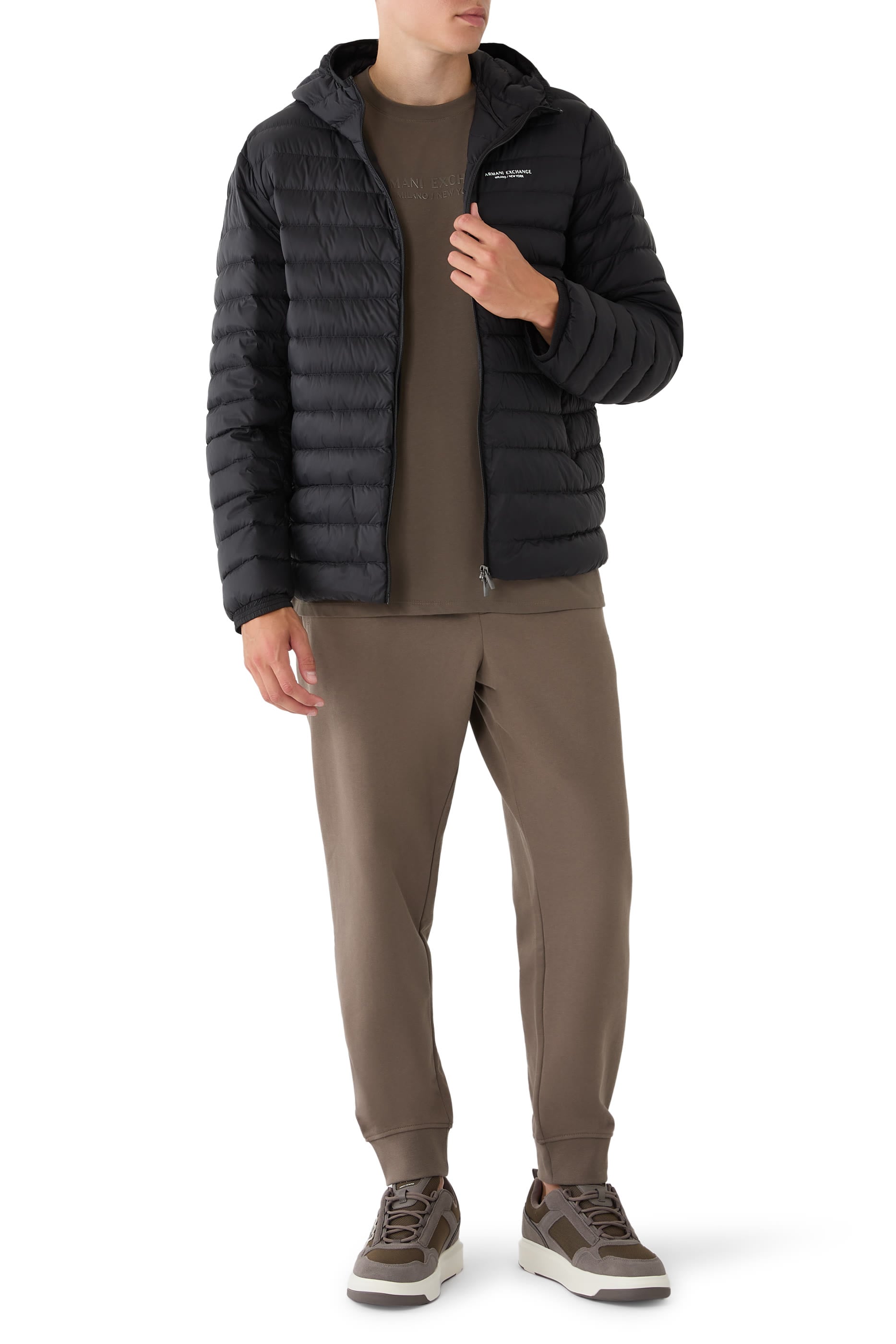 Quilted Hooded Puffer Jacket