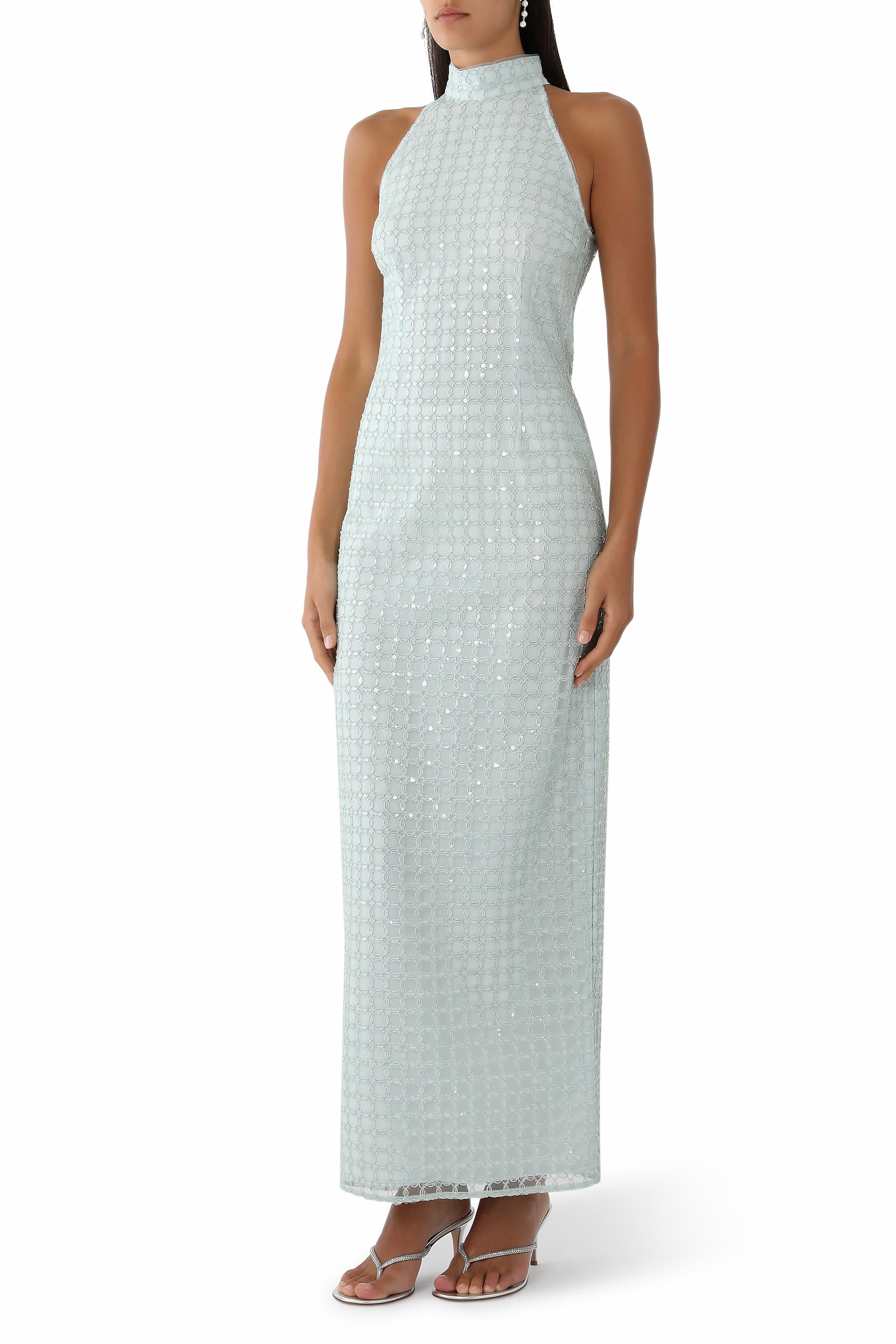 Beaded Maxi Dress
