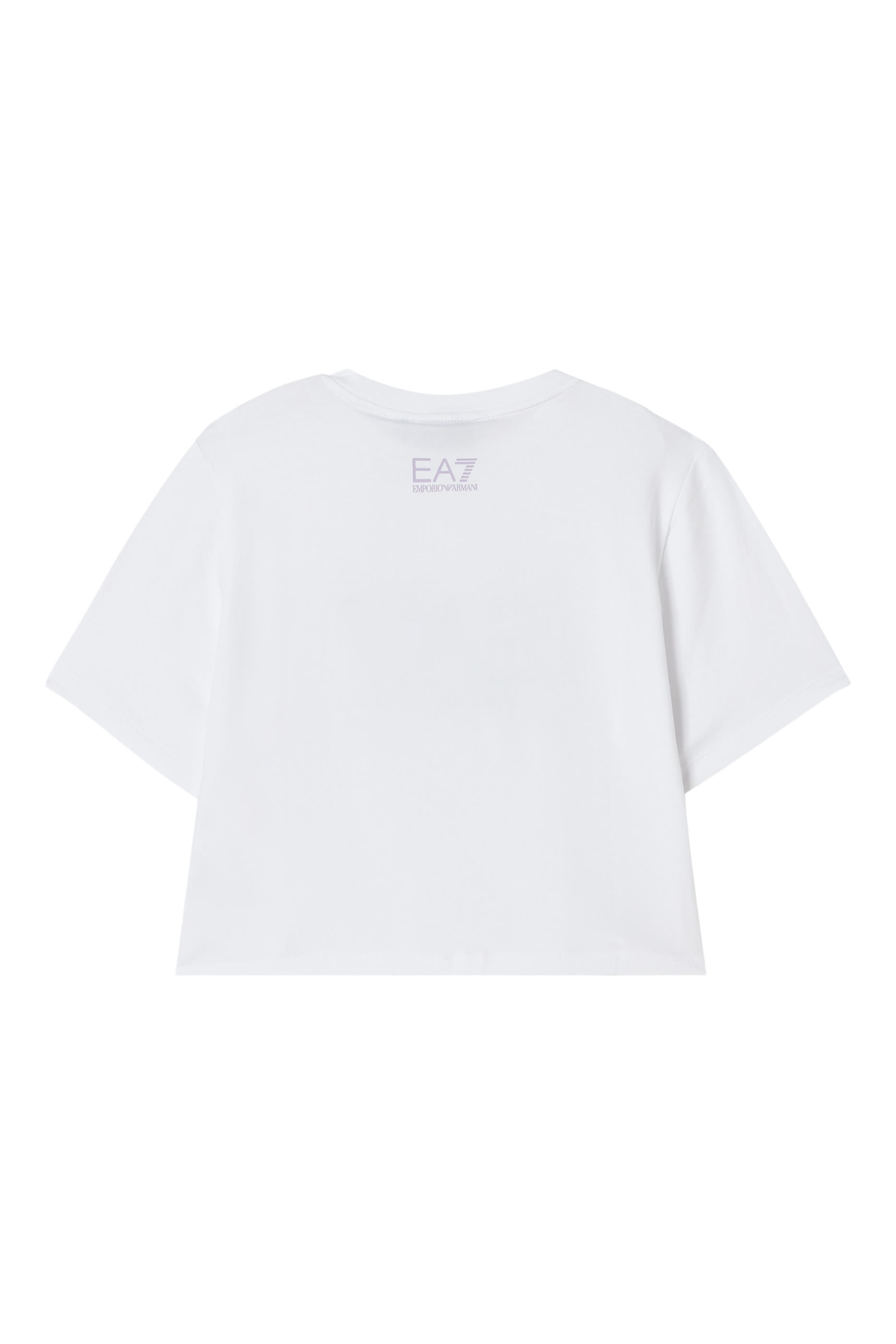 Kids EA7 Logo T-Shirt
