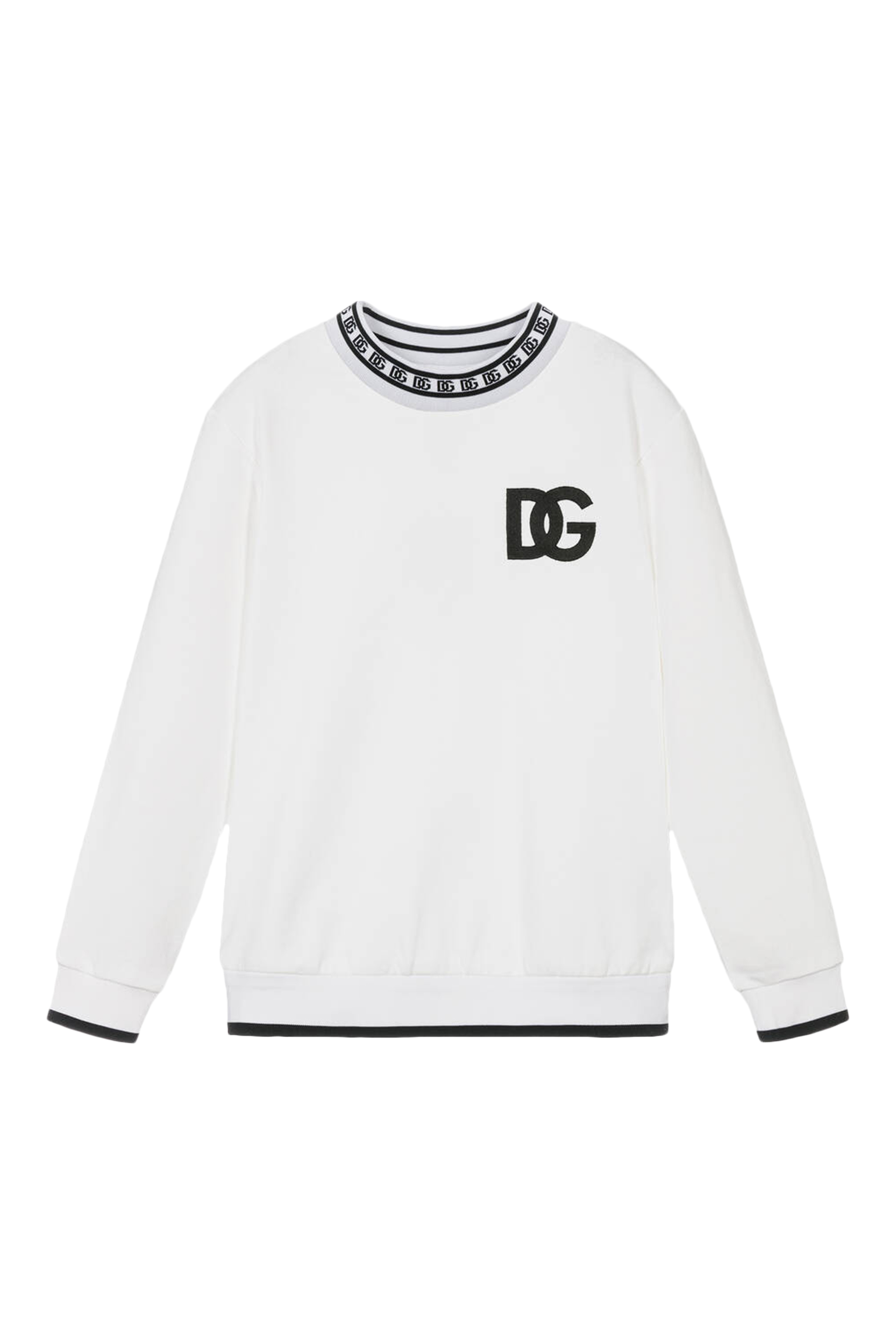 Logo Collar Sweatshirt