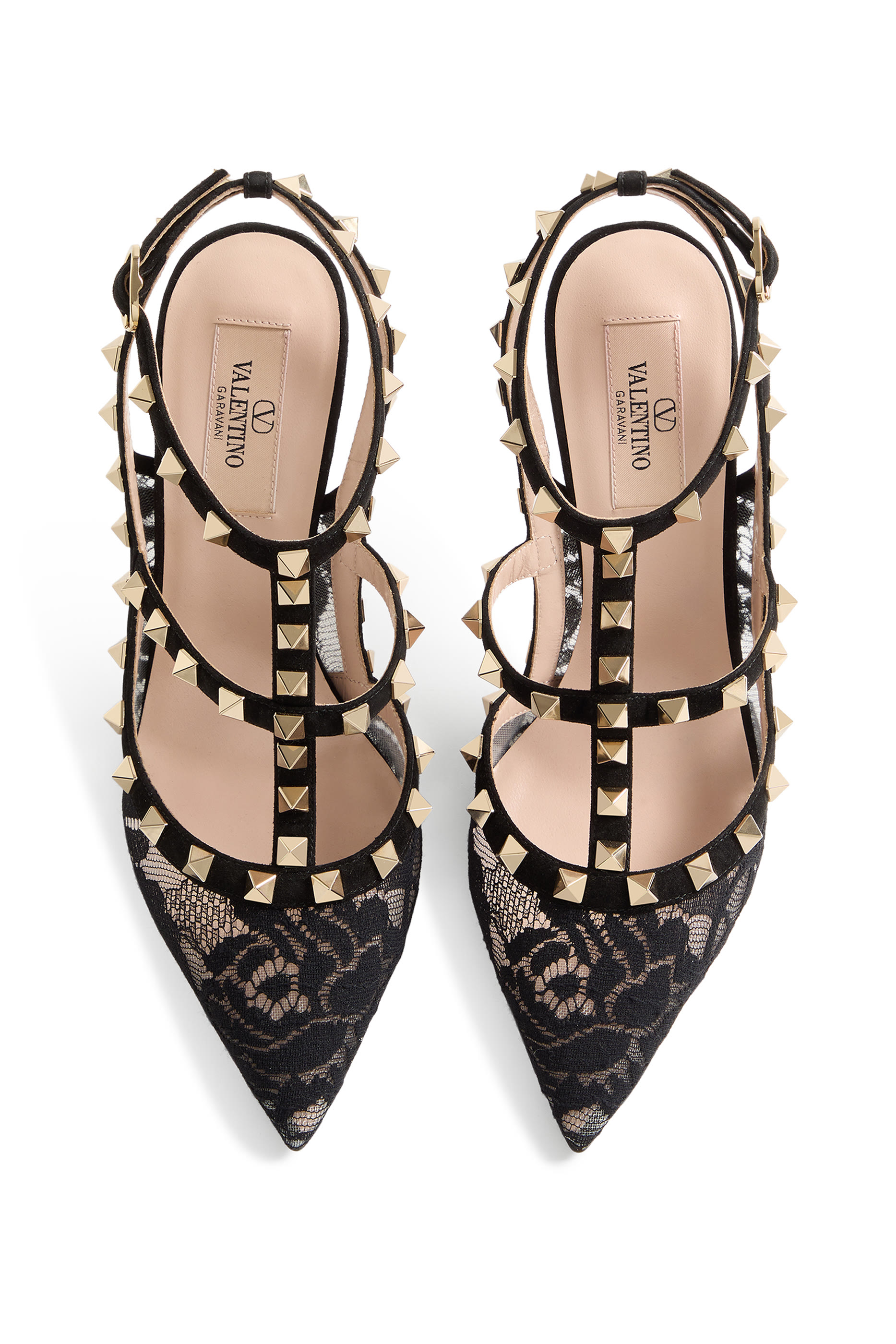  Rockstud 100 Lace Pumps 