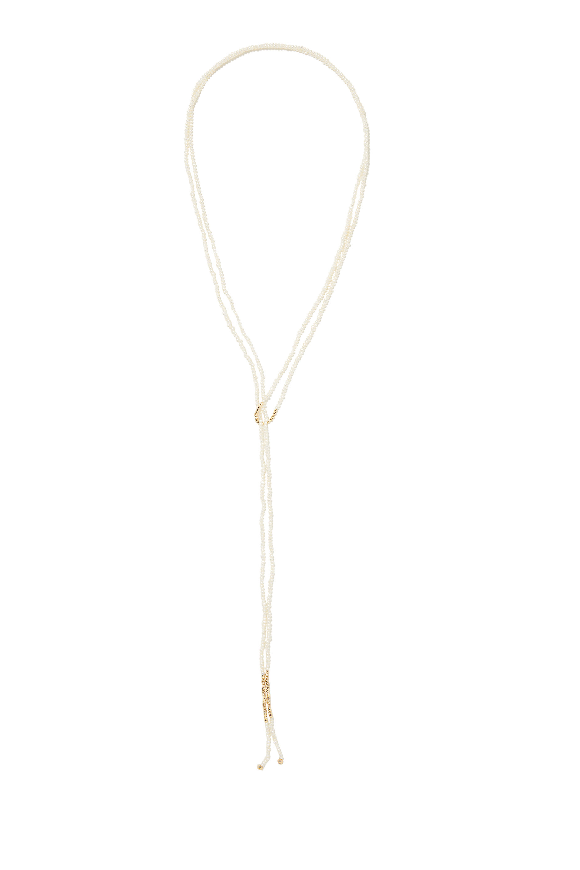 14-Karat Gold Freshwater Pearl Necklace