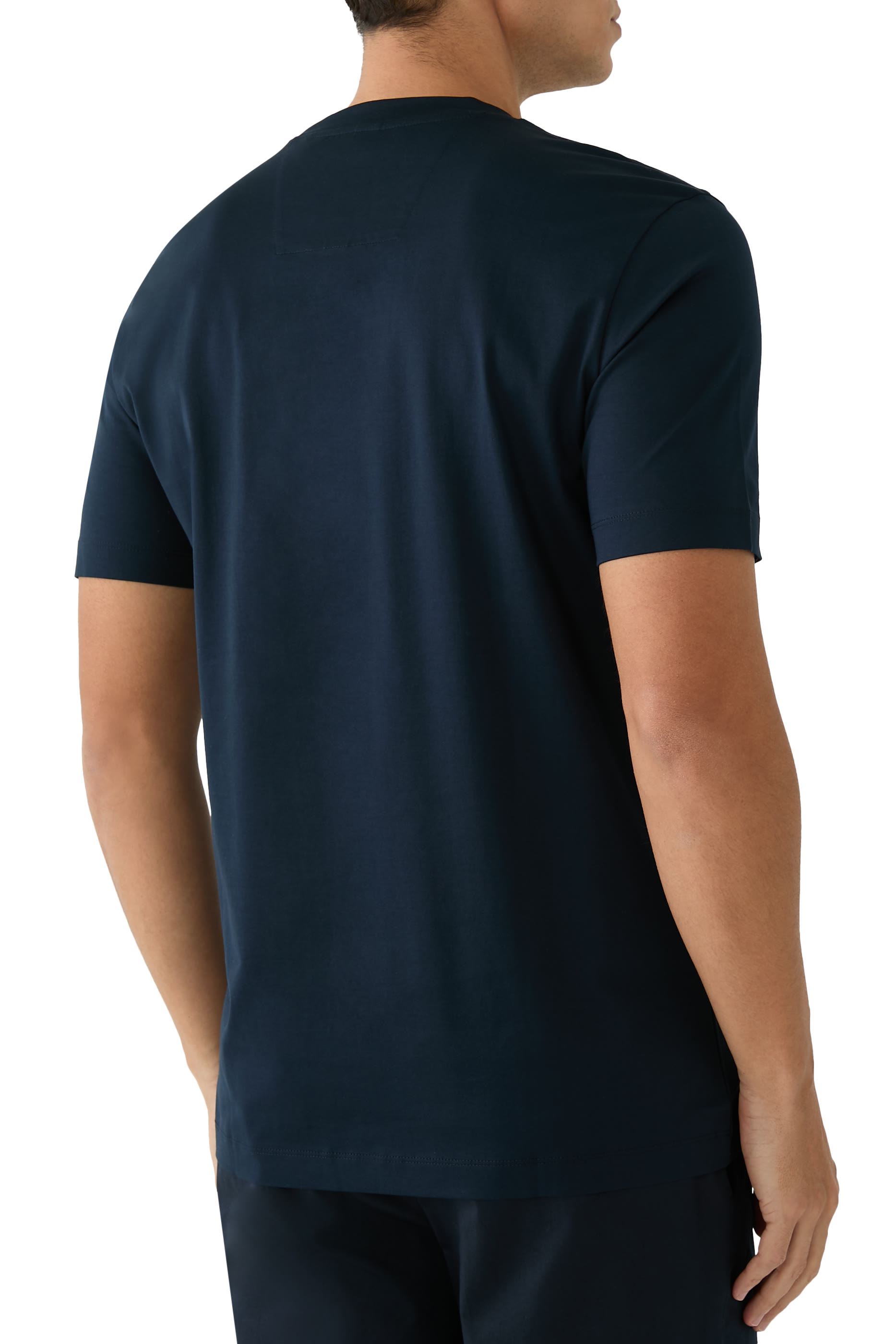 Mercerised-Cotton T-Shirt with Collaborative Branding