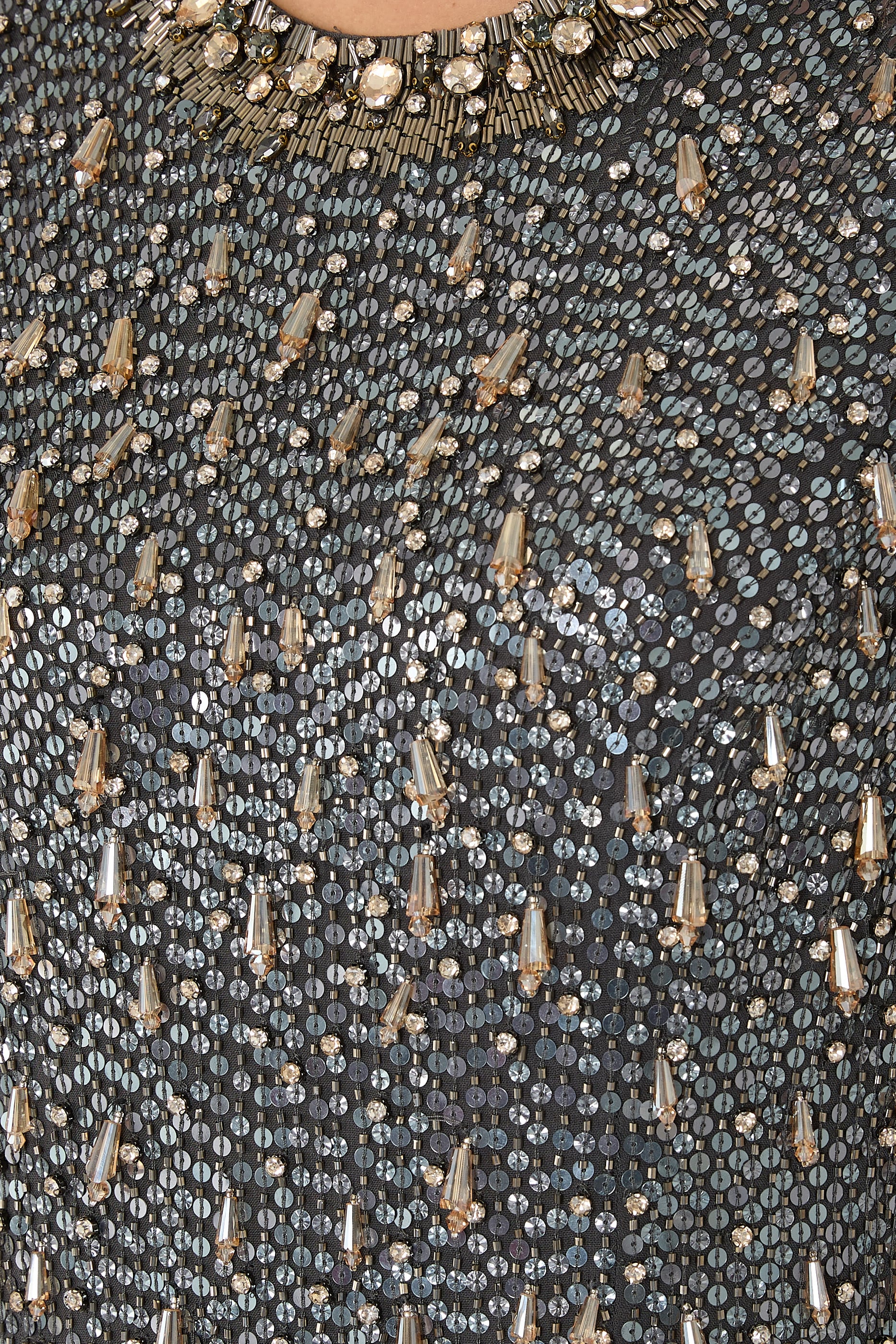Serenity Sequin-Embellished Gown