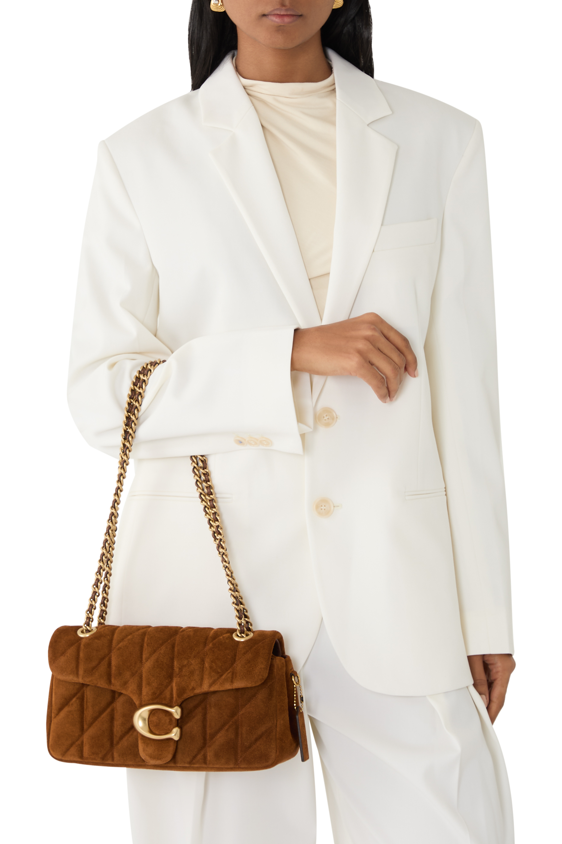 Tabby Shoulder Bag 26 with Quilting