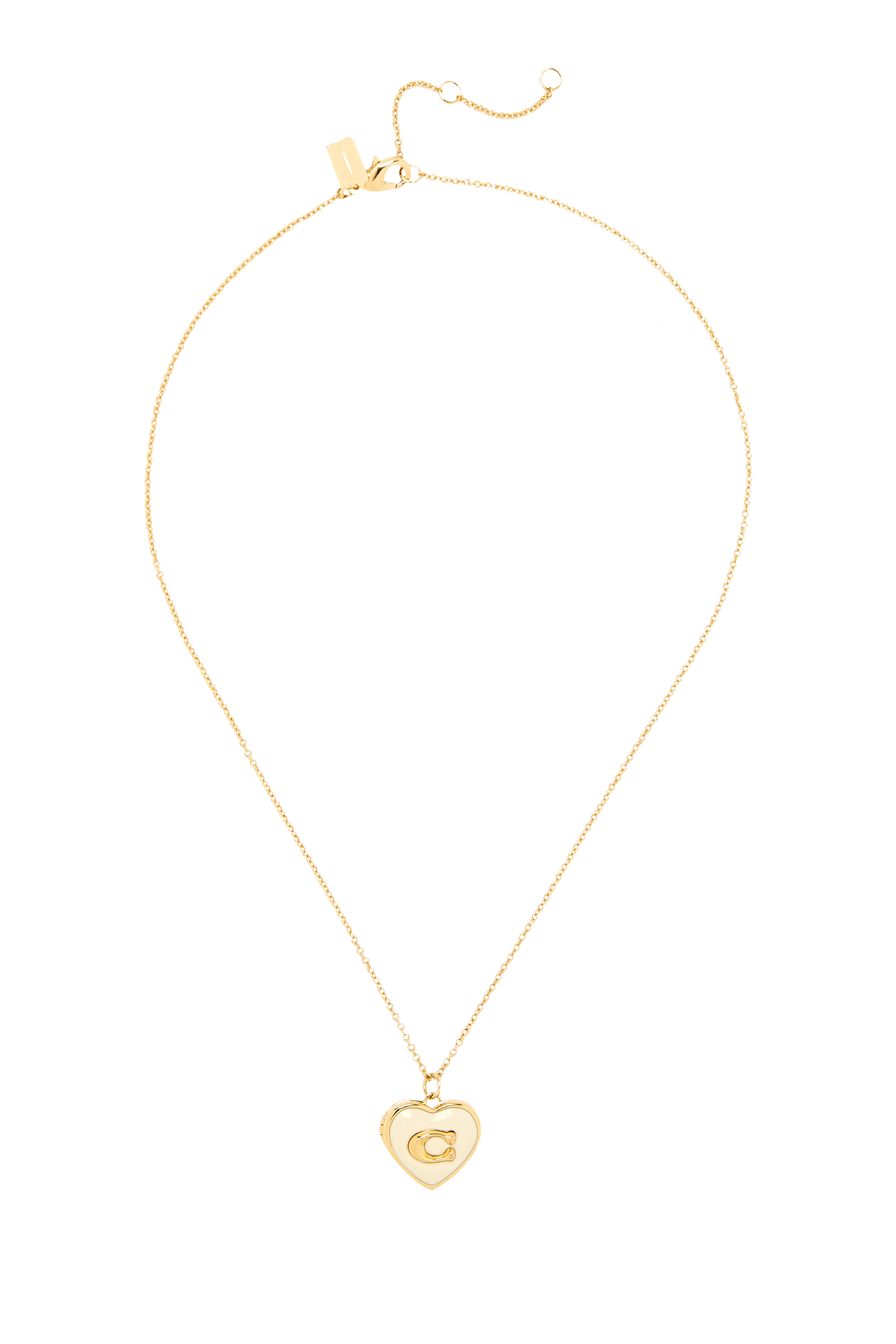 Enamel Heart Necklace